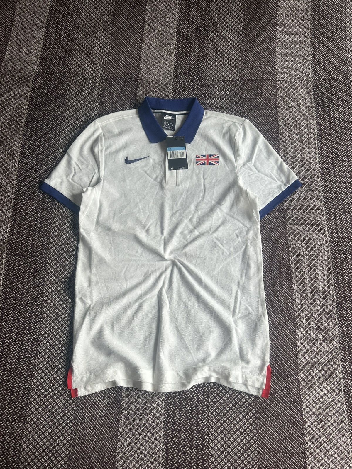 Nike Nike Great Britain Polo T-shirt New With Tags Streetwear M Size US M / EU 48-50 / 2 - 1 Thumbnail