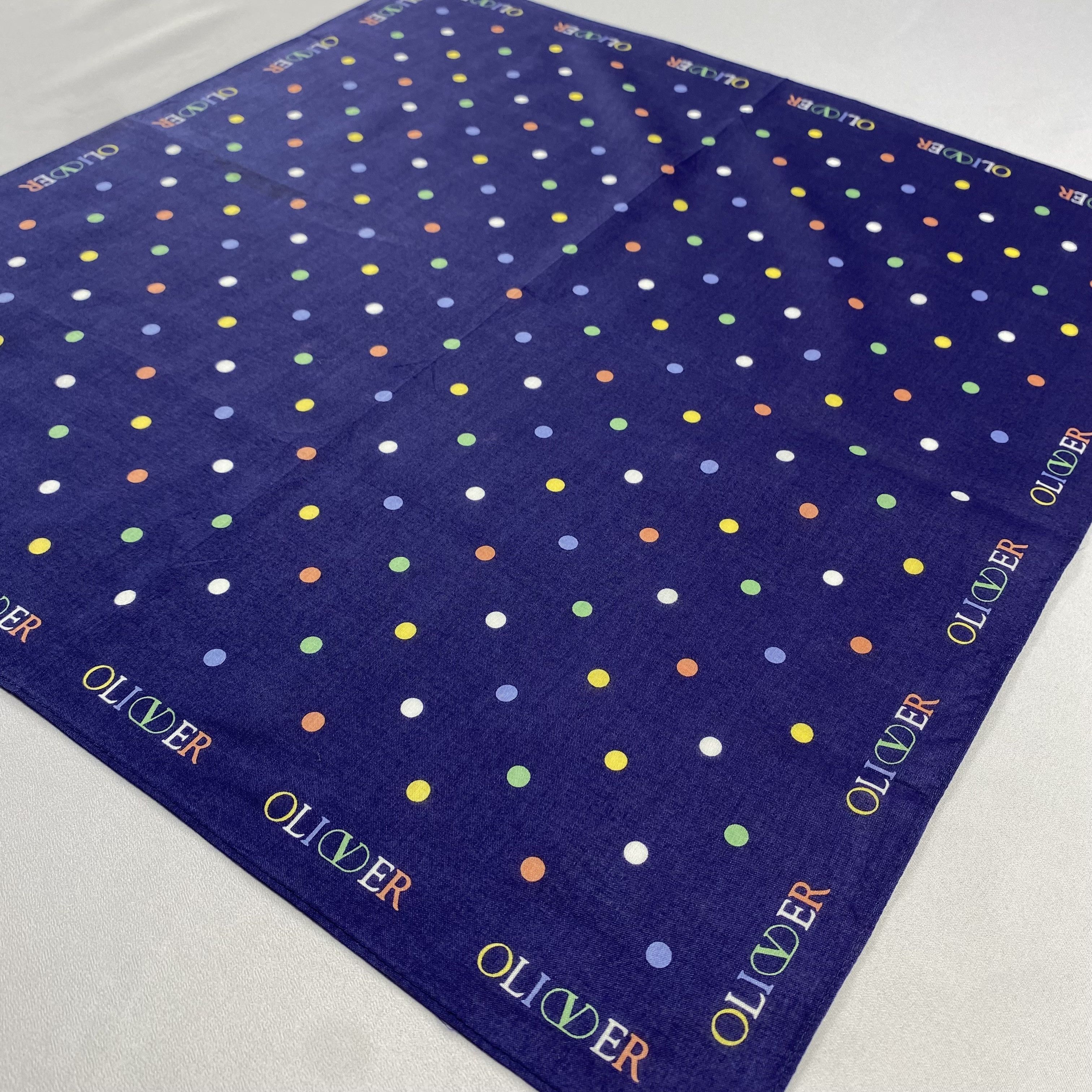 Vintage Oliver Handkerchief / Neckerchief / Bandana-P649 Size ONE SIZE - 2 Thumbnail