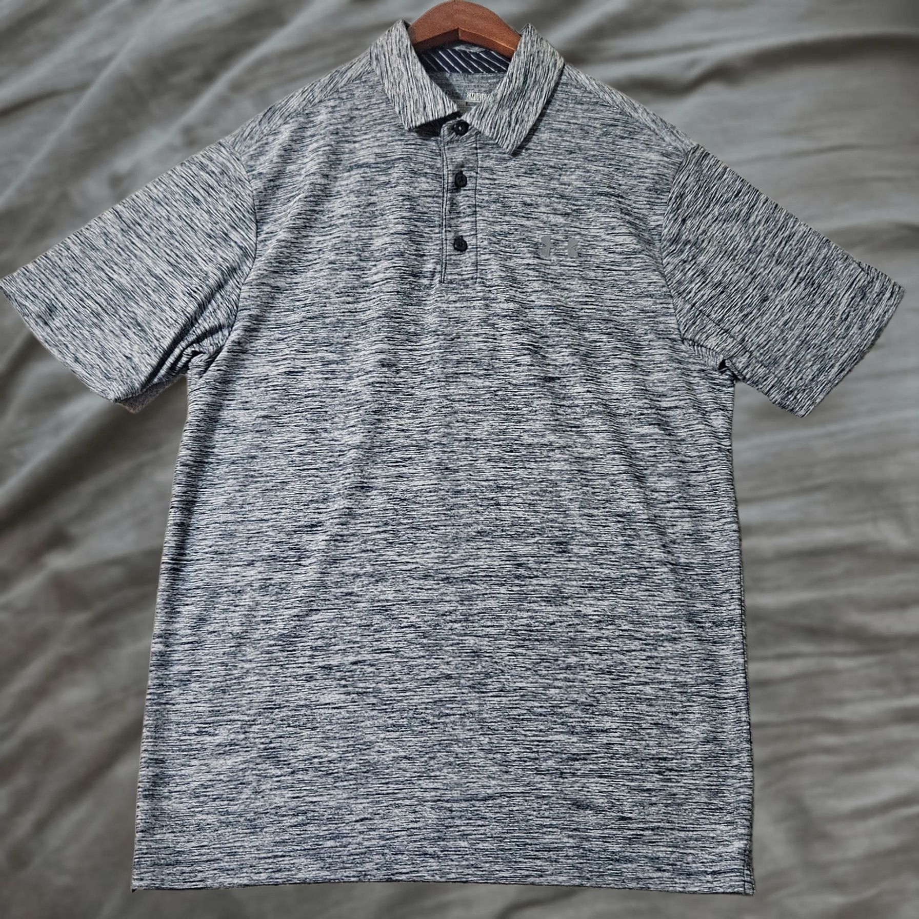 Under Armour Under Armour Men Polo Shirt Short Sleeve Blue HeatGear Loose Fit Polo Shirt Small S Men Blues Shirt Size US S / EU 44-46 / 1 - 1 Thumbnail