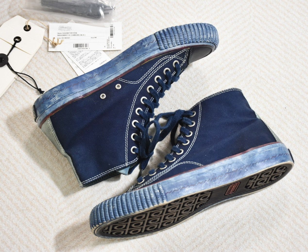 Visvim Visvim ICT Skagway Hi Canvas（N.D.） indigo Size US 8 / EU 41 - 7 Thumbnail