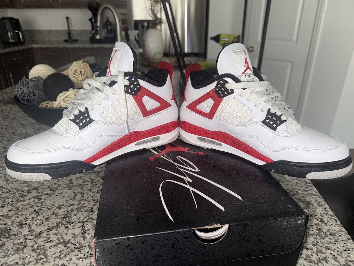 Jordan Brand Jordan 4 red cements Size US 8 / EU 41 - 5 Thumbnail