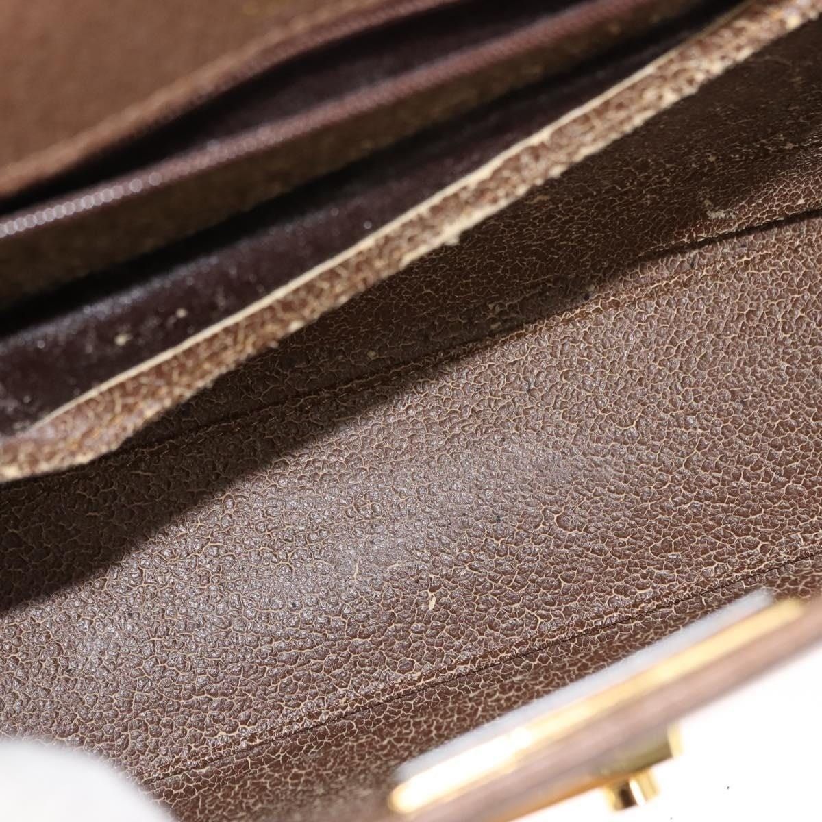 Valentino Valentino Leather Handbag Brown Size ONE SIZE - 7 Thumbnail