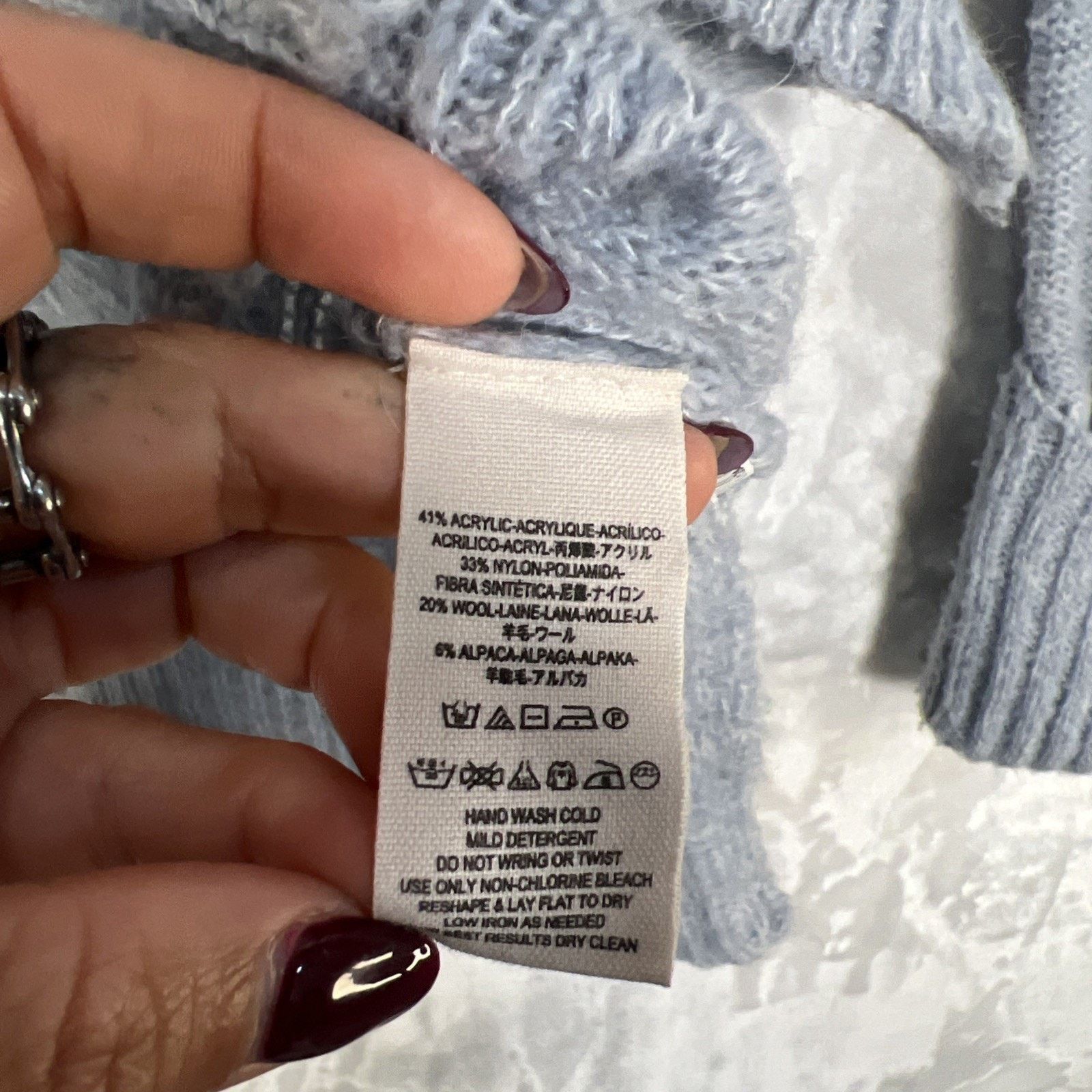 Free People Free People SHE'S ALL THAT Alpaca Blend Turtleneck Size L / US 10 / IT 46 - 3 Thumbnail