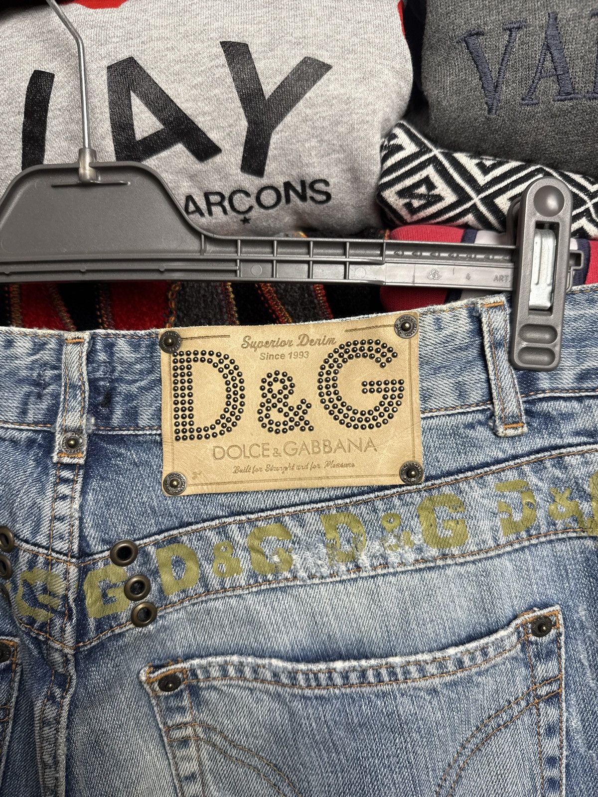 Dolce & Gabbana Dolce & Gabanna Logo Jeans Size US 34 / EU 50 - 18 Thumbnail