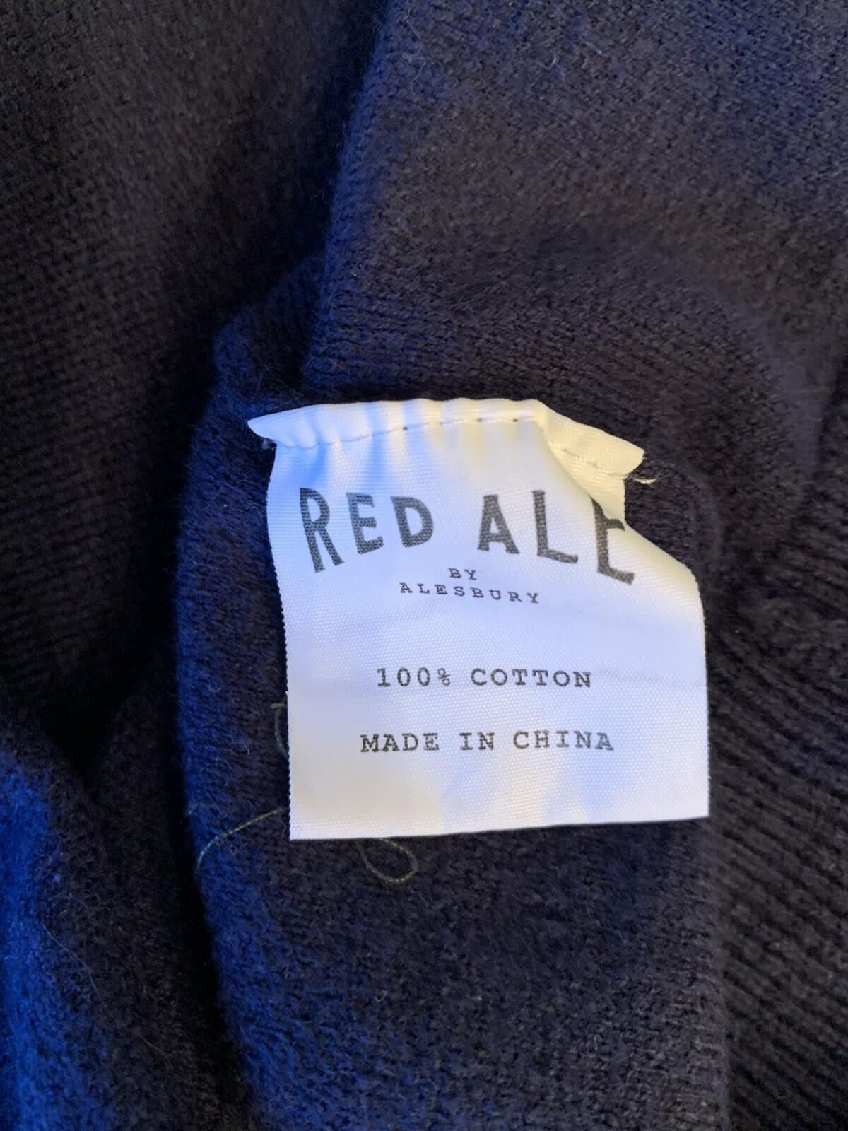 Other Men’s Red Ale brand Blue 3XL V-neck Sweater Size US XXL / EU 58 / 5 - 7 Thumbnail