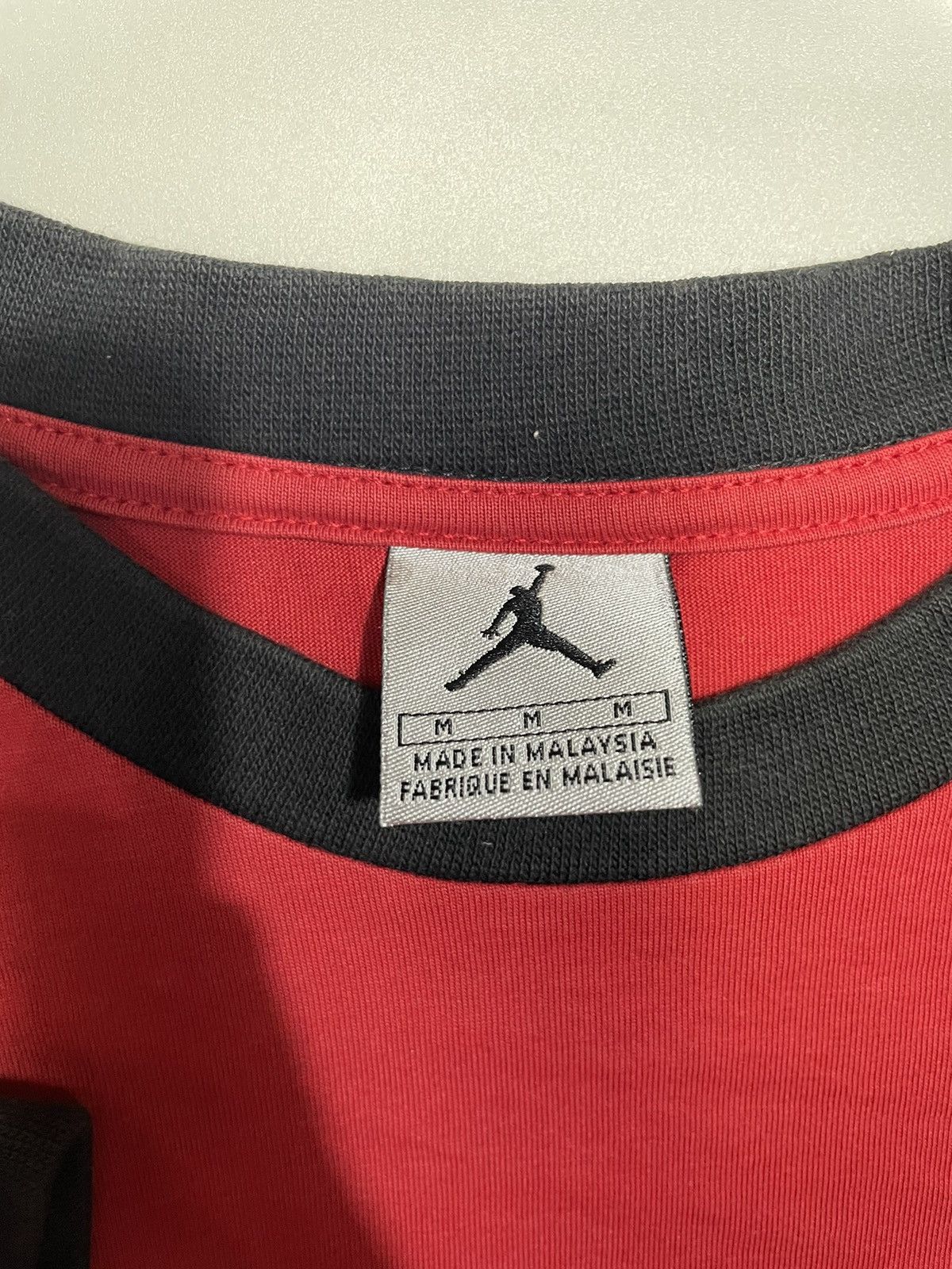 Jordan Brand Vintage Rare Ringer Nike Air Jordan 23 Made In Malaysia Size US M / EU 48-50 / 2 - 4 Thumbnail