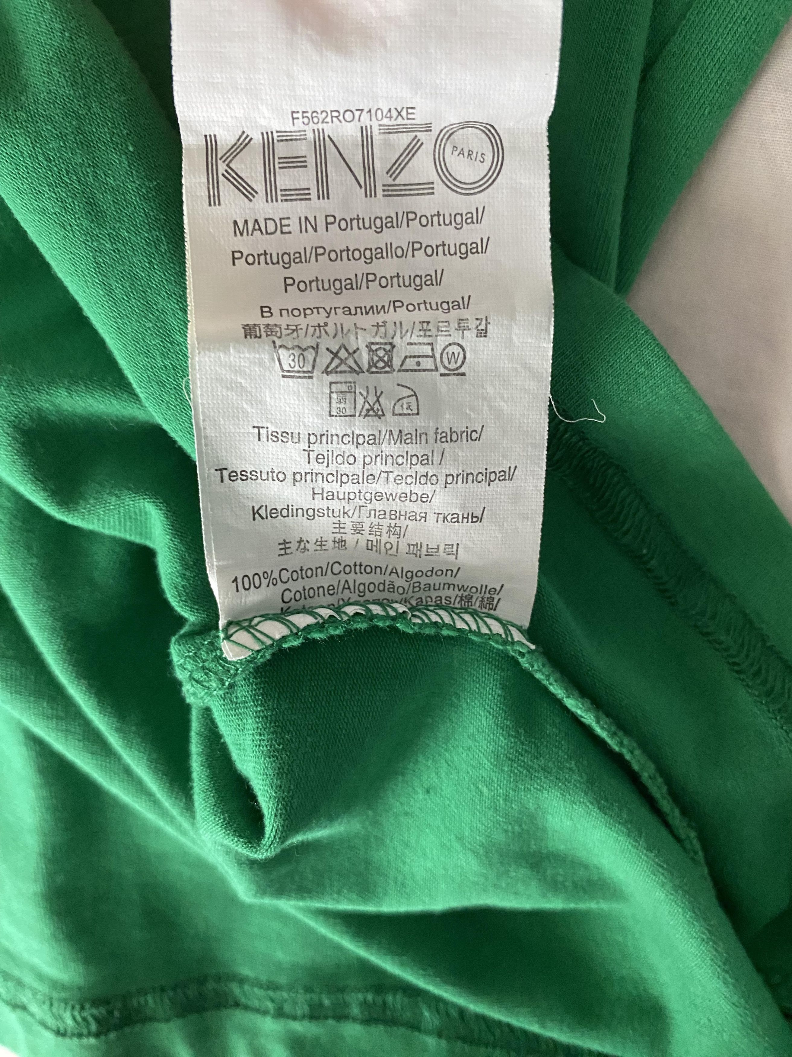 Kenzo Jungle Kenzo Paris Embroidered Tiger T-Shirt Size US L / EU 52-54 / 3 - 4 Thumbnail