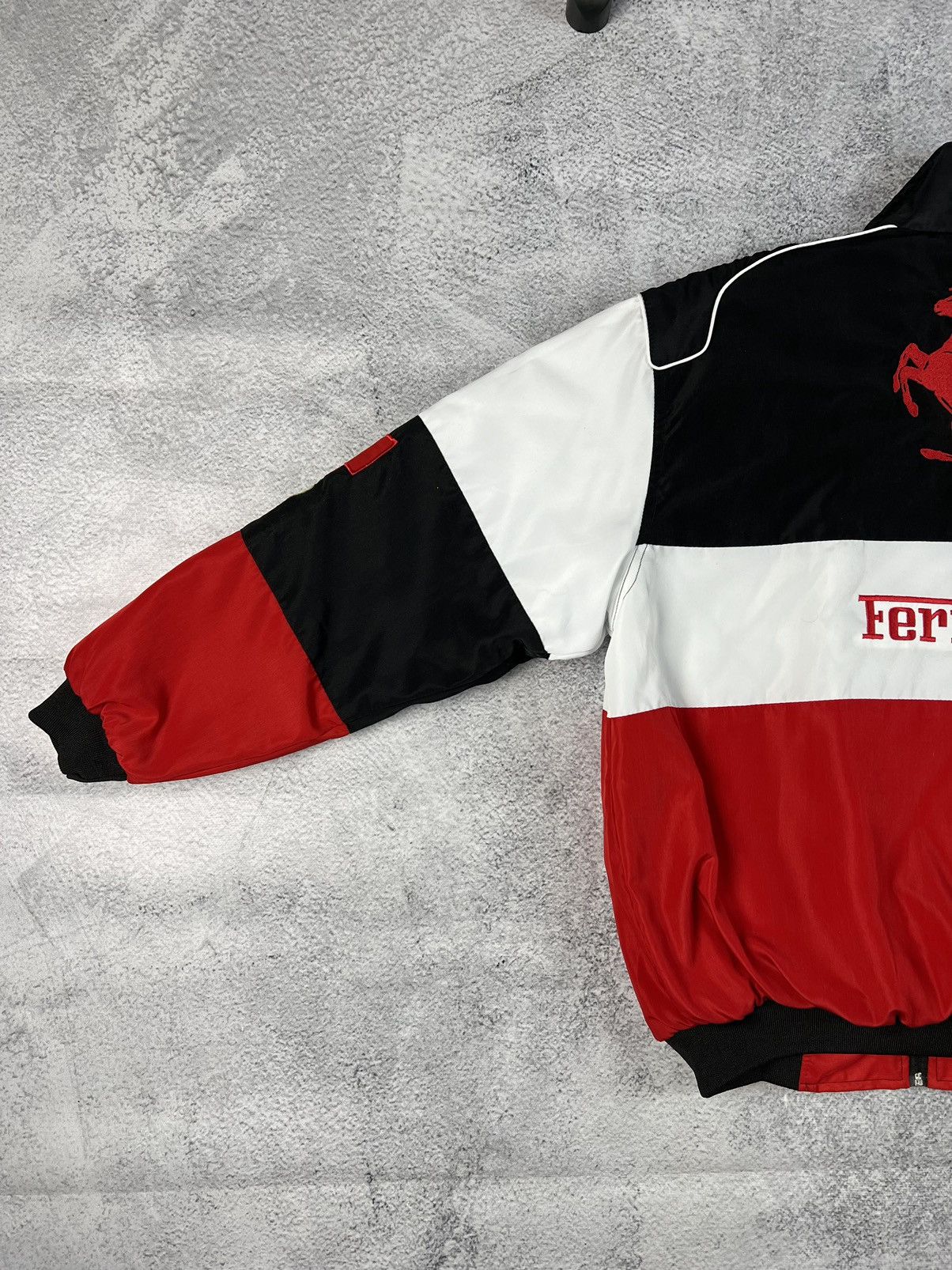 Ferrari × Vintage Vintage Ferrari racing full zip jacket Size US XL / EU 56 / 4 - 9 Thumbnail
