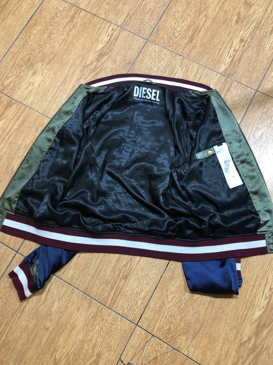 Diesel Men's Vintage Rare Diesel Bomber Jacket Size US M / EU 48-50 / 2 - 7 Thumbnail