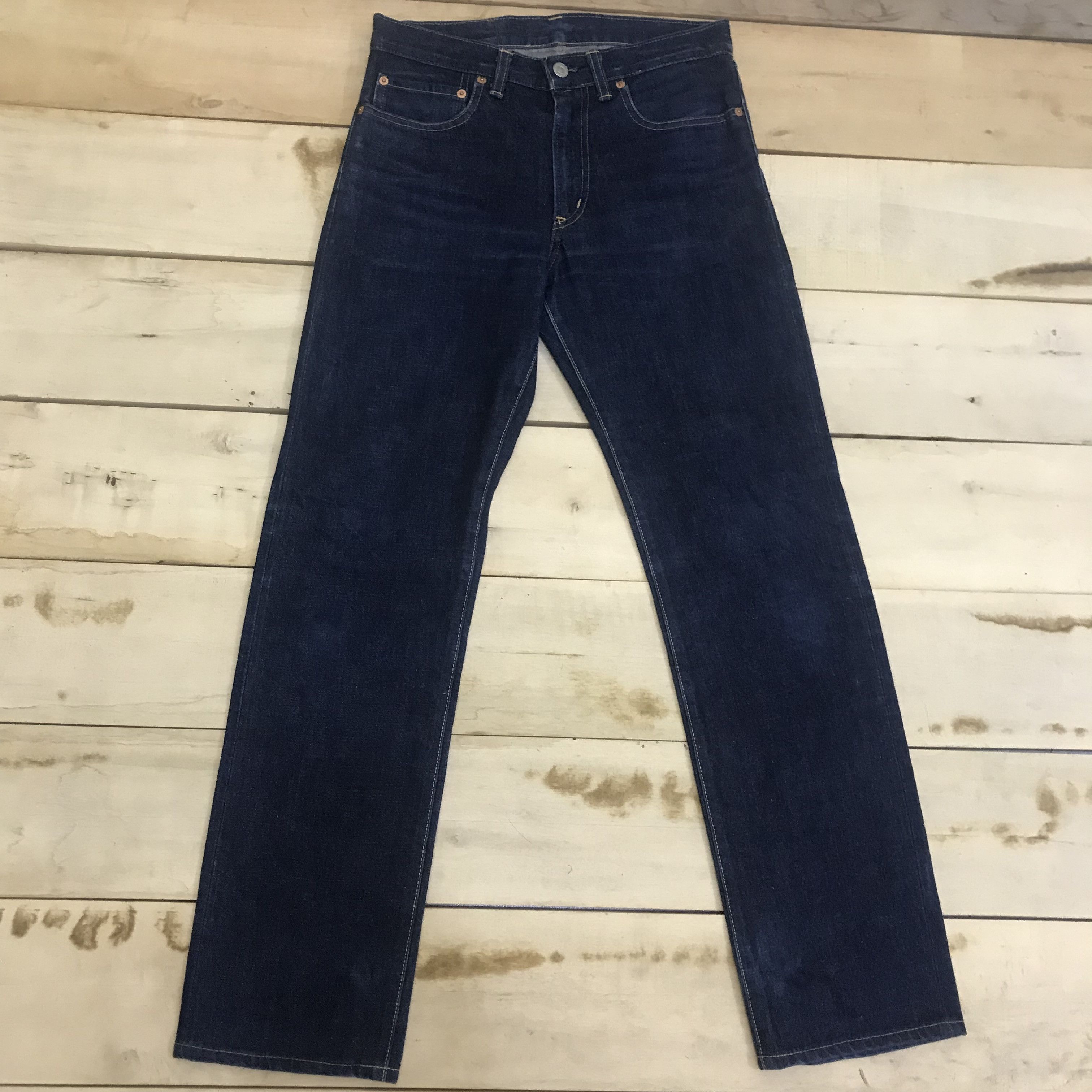 Blue Blue Japan × Japanese Brand X278 VTG BLUE BLUE JAPAN INDIGO BLUE SLIM FIT DENIM Size US 28 / EU 44 - 3 Thumbnail