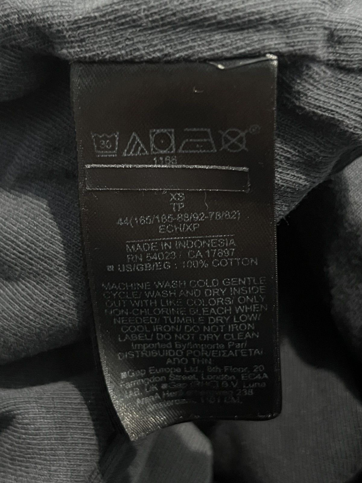 Yeezy Poetic Black Yeezy Gap Heavy Sweatpants Size US 28 / EU 44 - 7 Thumbnail