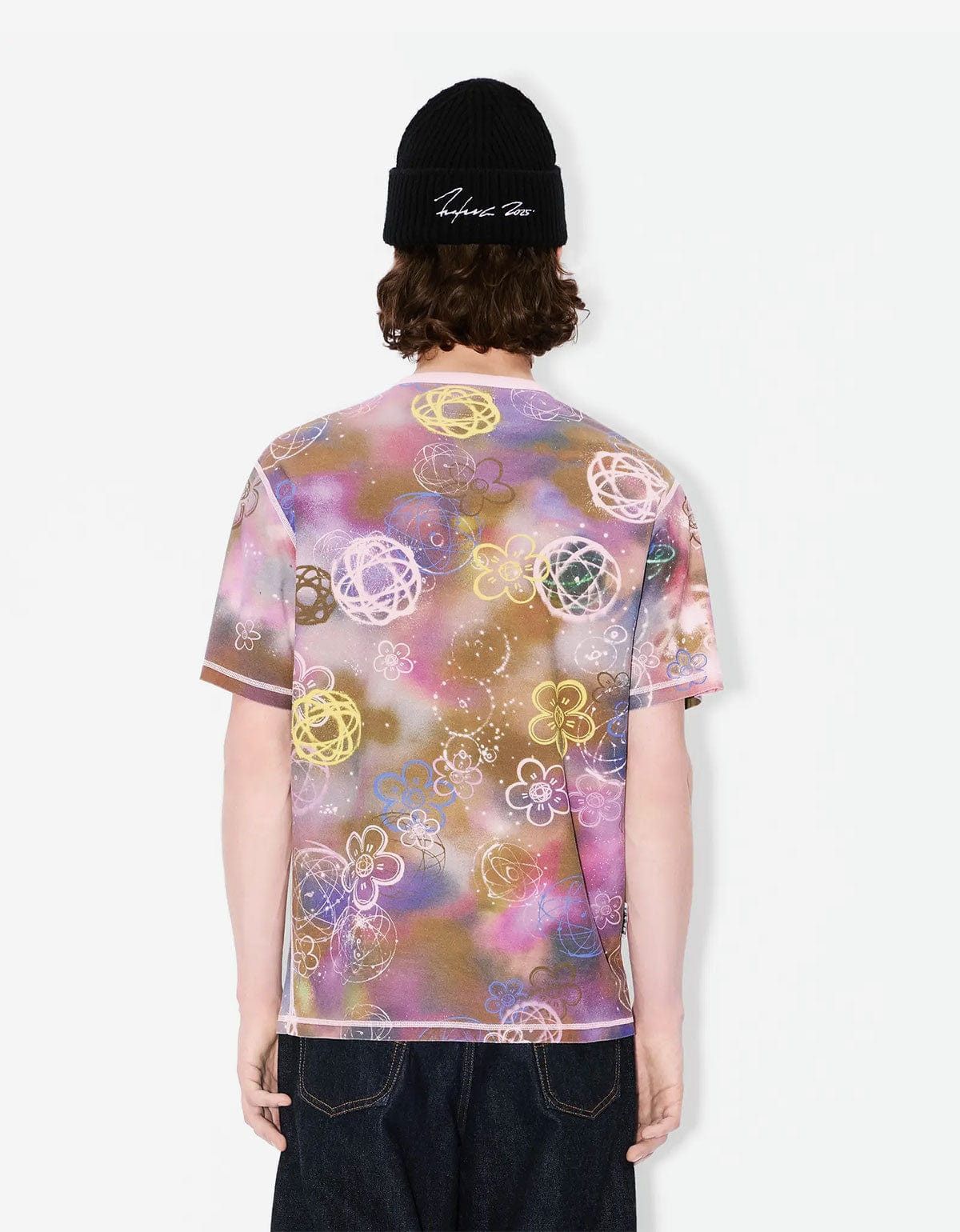 Kenzo Kenzo x Futura 2000 Pink Reversible T-Shirt Size US XL / EU 56 / 4 - 11 Thumbnail