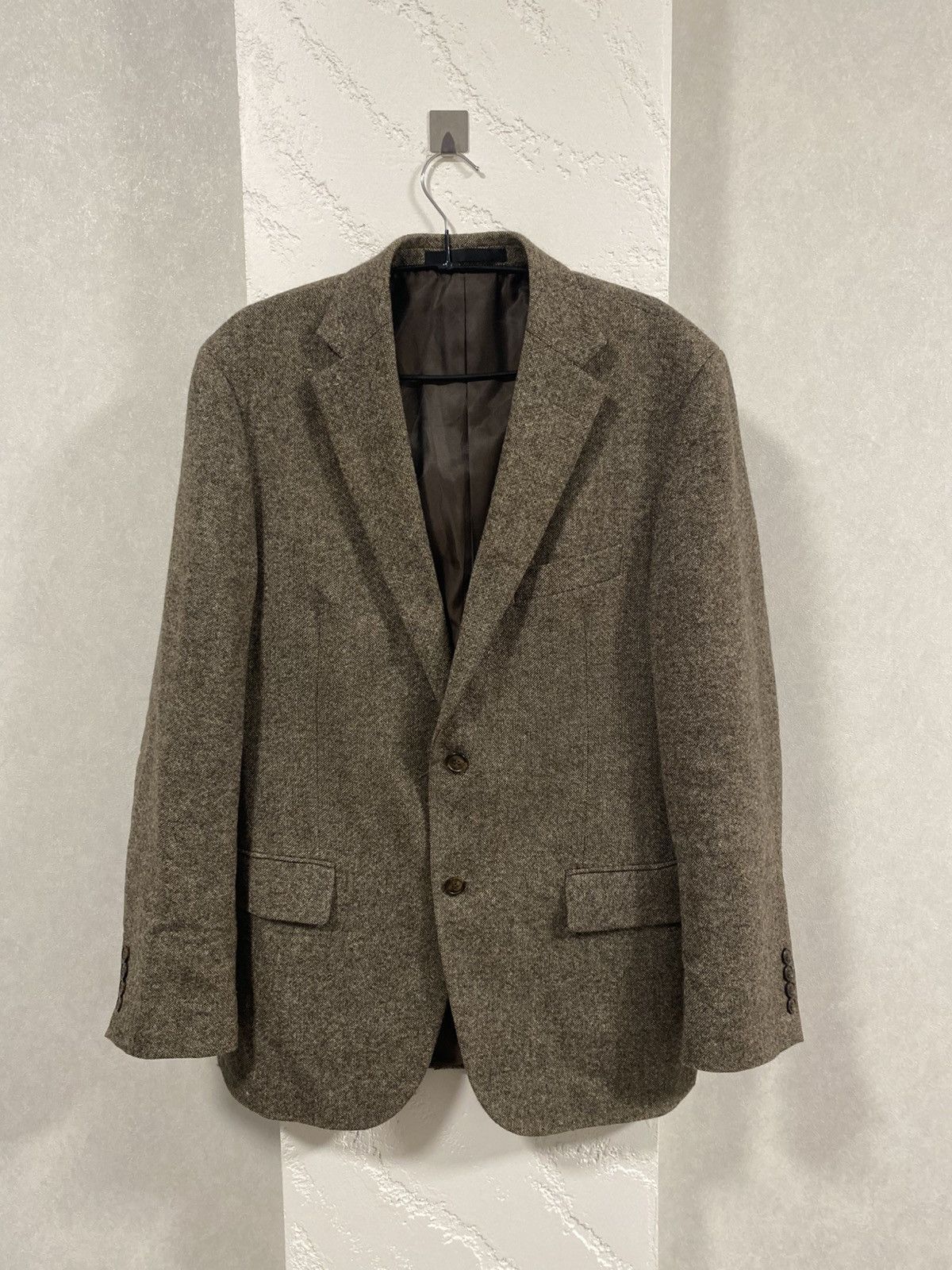 Marks & Spencer Mark & Spencer by Moon England Wool Woven Blazer Size: M Size 42R - 1 Thumbnail