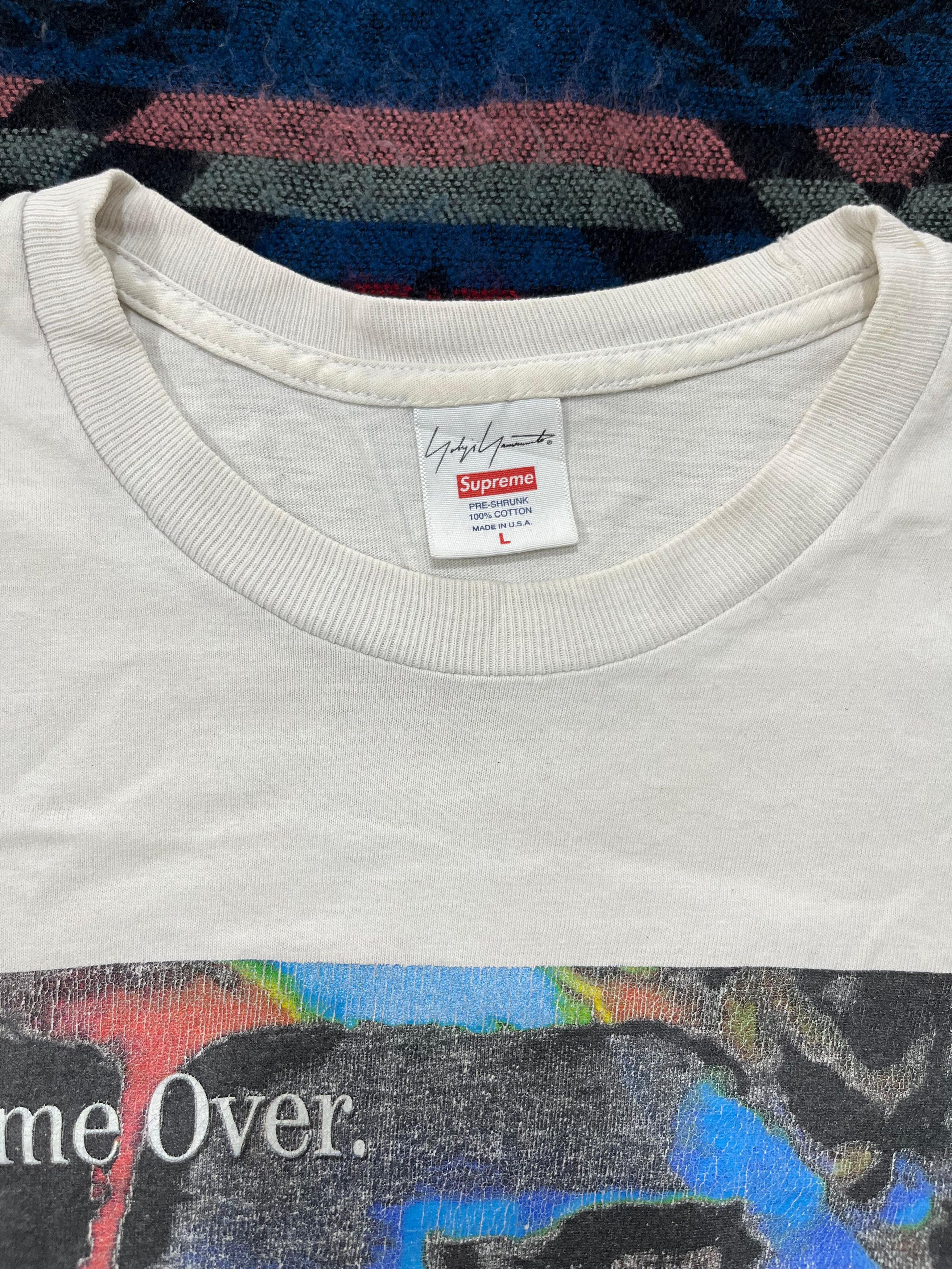 Supreme × Yohji Yamamoto Supreme x Yohji Yamamoto Game Over Tshirt Size US L / EU 52-54 / 3 - 8 Thumbnail