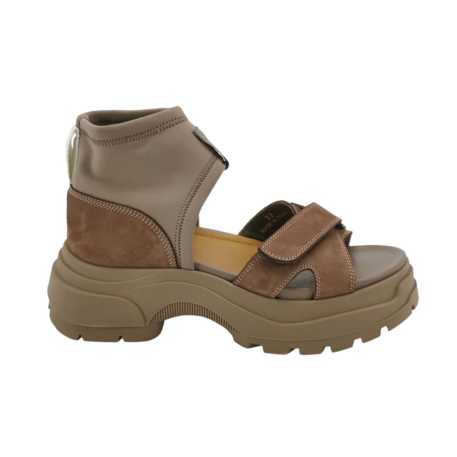 Maison Margiela Maison Margiela Suede Platform Sandals Size 37 Size US 7 / IT 37 - 1 Thumbnail
