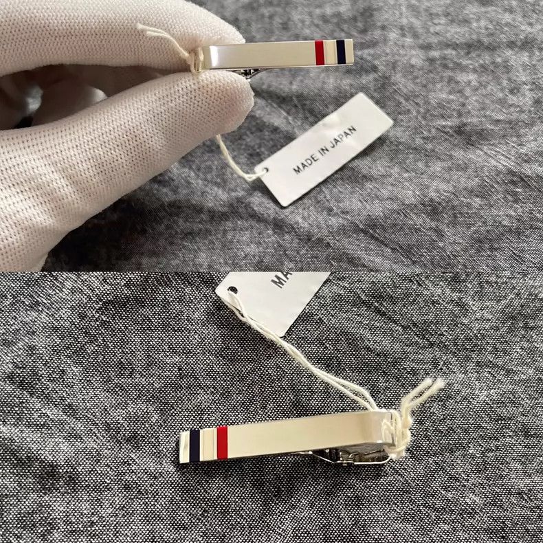 Thom Browne Thom Browne Long length bow tie clip Size ONE SIZE - 1 Thumbnail