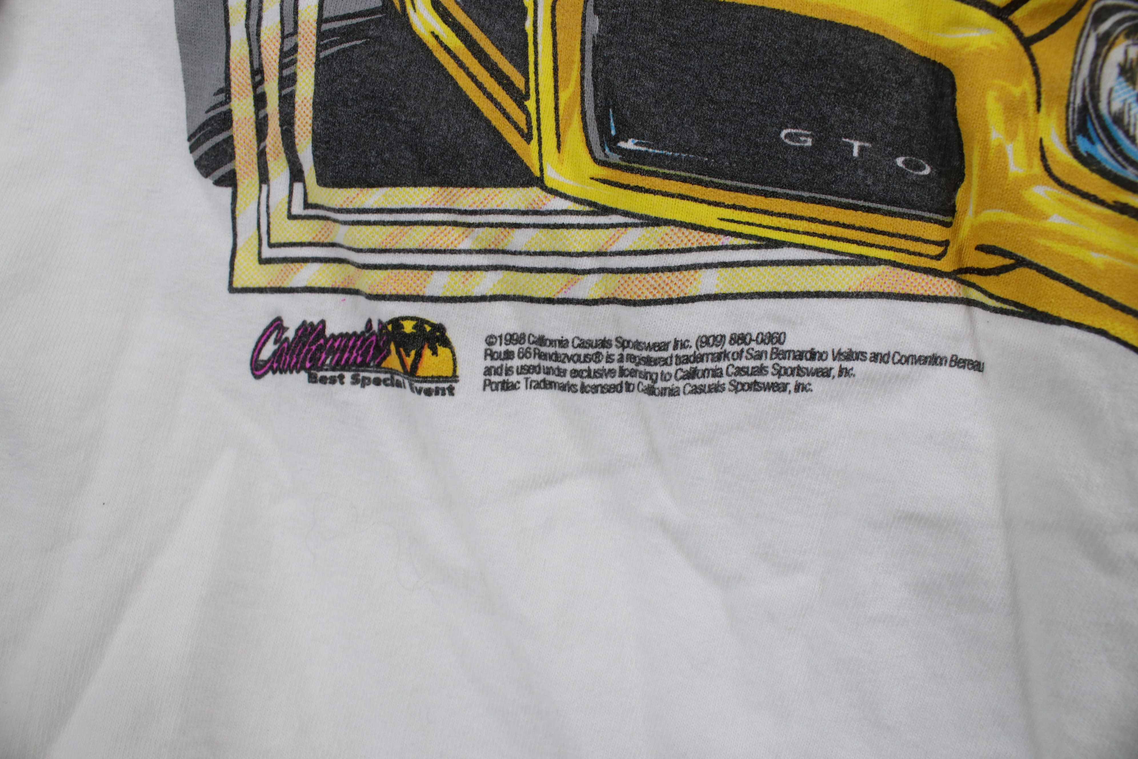 Vintage Vintage 90s Route 66 Rendezvous Car Show T-Shirt White Size US L / EU 52-54 / 3 - 11 Thumbnail