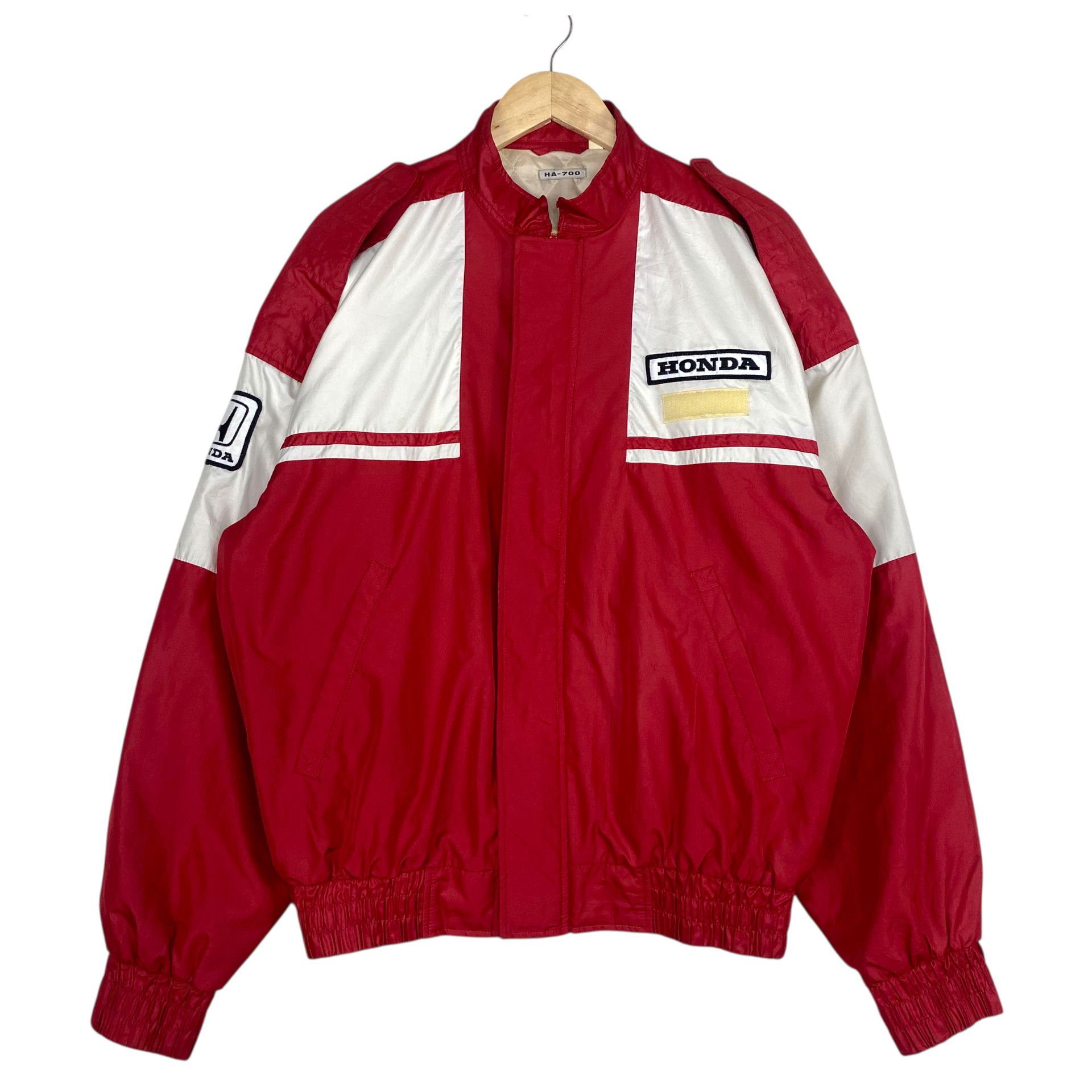 Honda 💥 80s HONDA MUGEN JAPAN RACING BOMBER JACKET Size US XXL / EU 58 / 5 - 1 Thumbnail