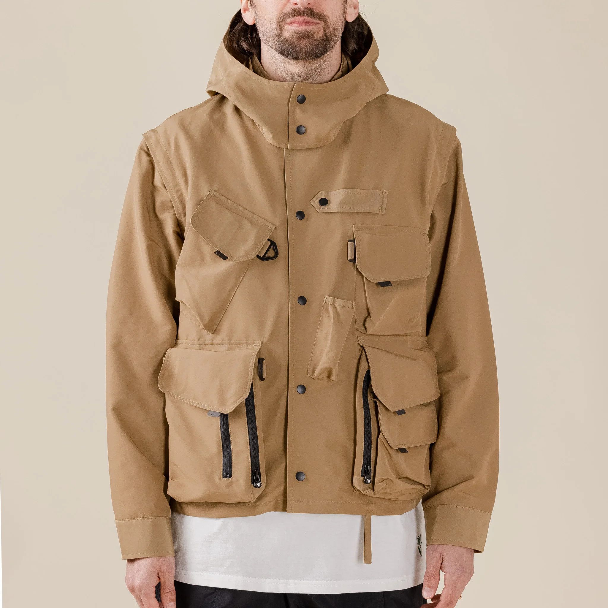 South2 West8 South2 West8 Tenkara Trout Parka Convertible - C/N Grosgrain |  Grailed