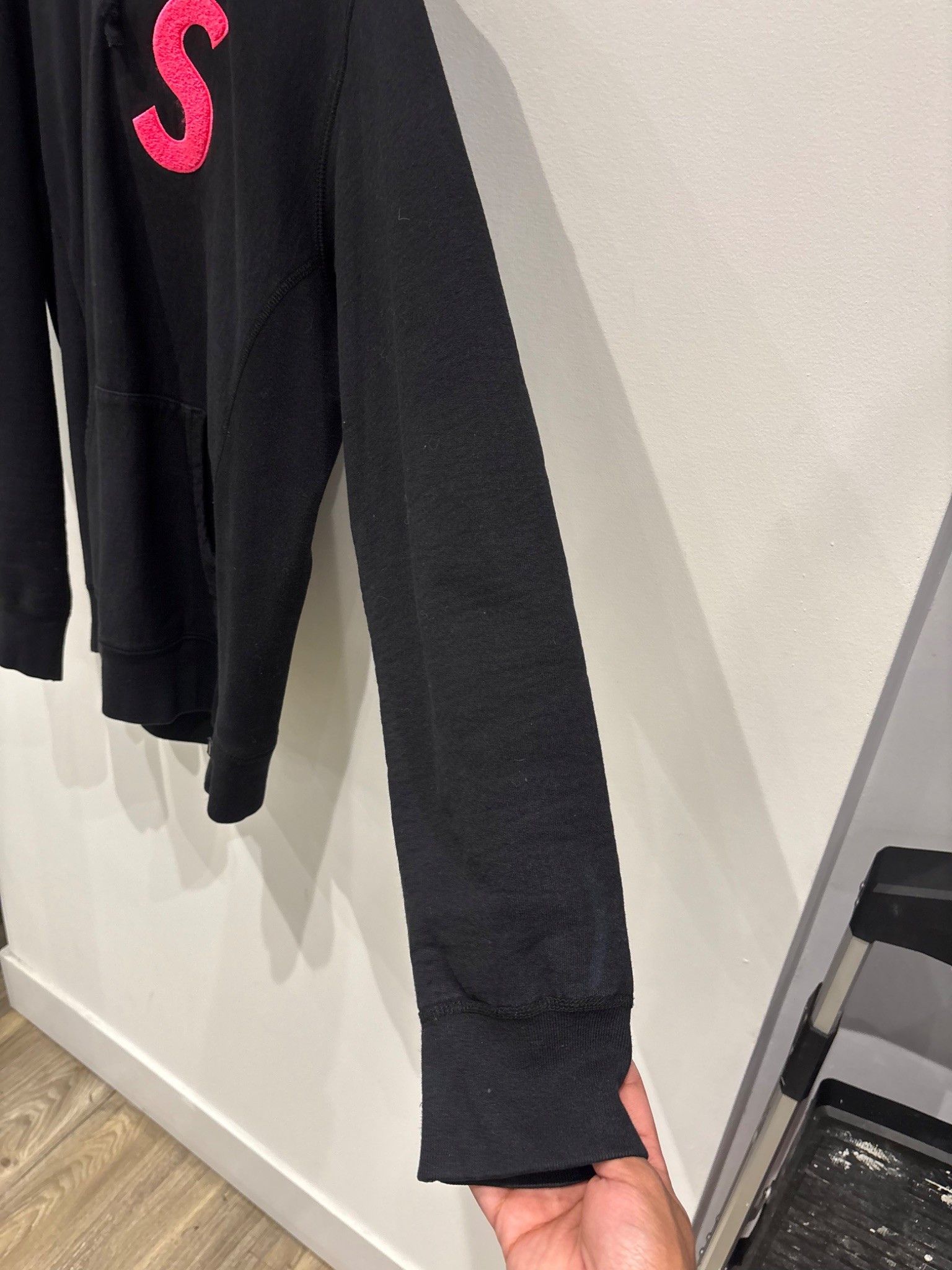 Supreme Supreme S Logo Hooded Sweatshirt Black Size US L / EU 52-54 / 3 - 8 Thumbnail