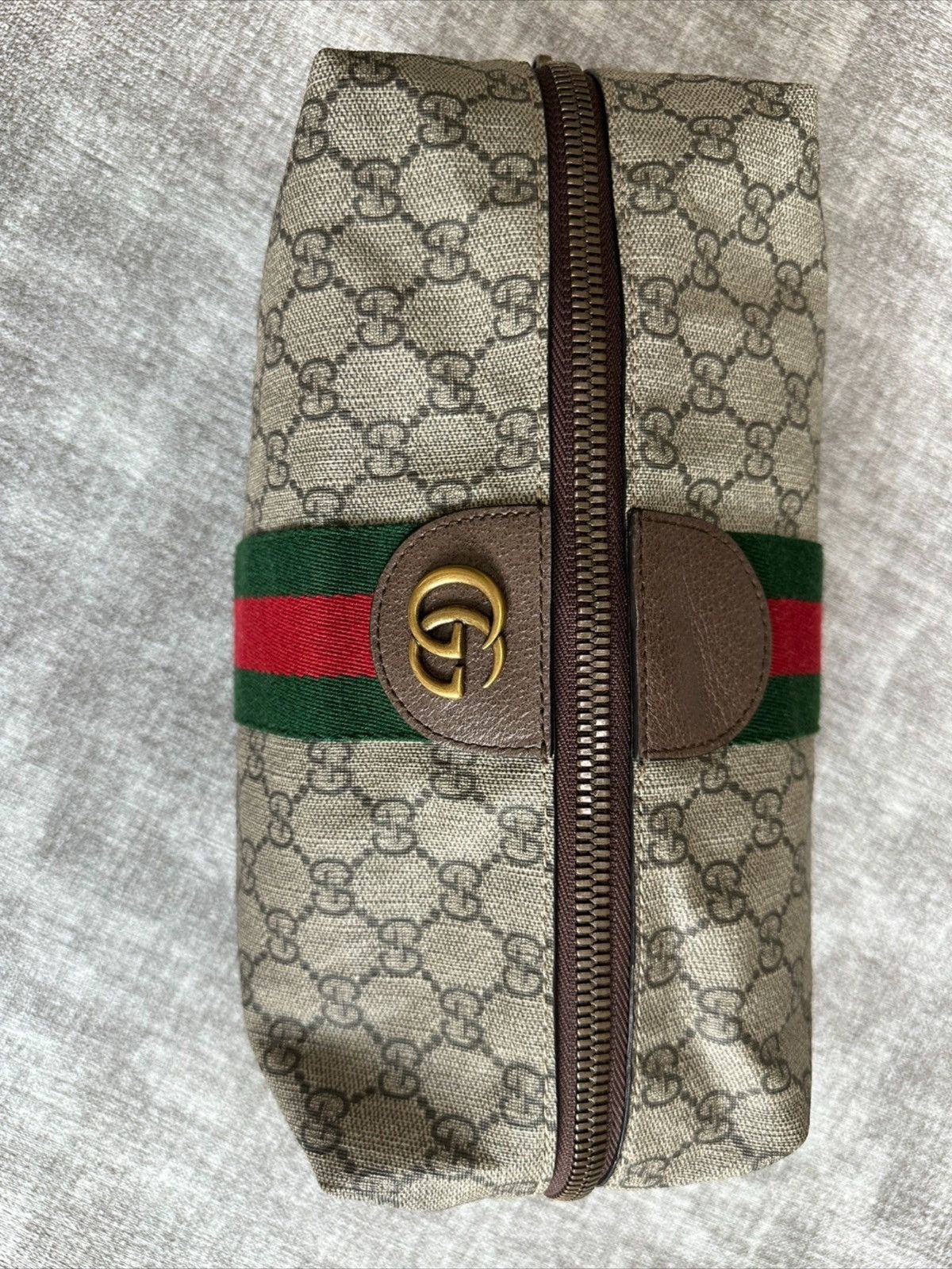 Gucci GUCCI SAVOY GG TOILETRY CASE Size ONE SIZE - 1 Thumbnail