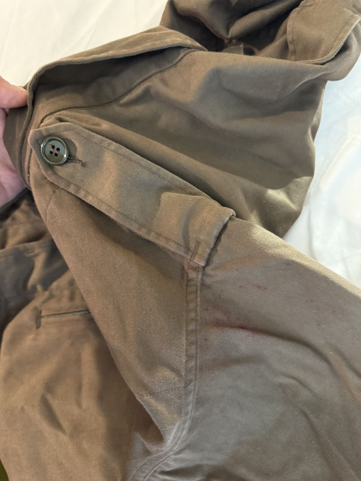 Vintage ***FINAL DROP***RARE 1986 UGECOMA FRENCH FIELD JACKET M-L Size US L / EU 52-54 / 3 - 13 Thumbnail