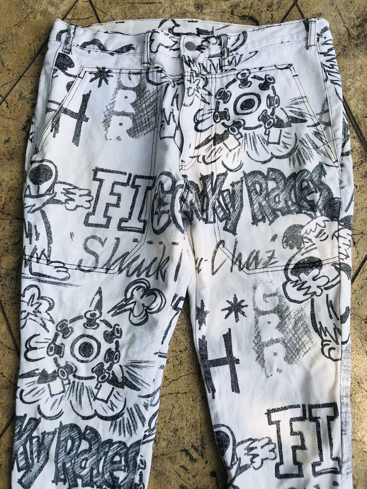Yoshiyuki Konishi Ficce jeans by yoshiyuki kinoshi Size US 32 / EU 48 - 4 Thumbnail