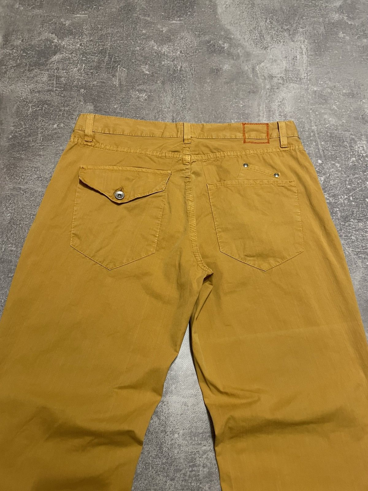 Hugo Boss Vintage Hugo Boss Yellow Pants Y2K Size 34/34 Size US 34 / EU 50 - 15 Thumbnail