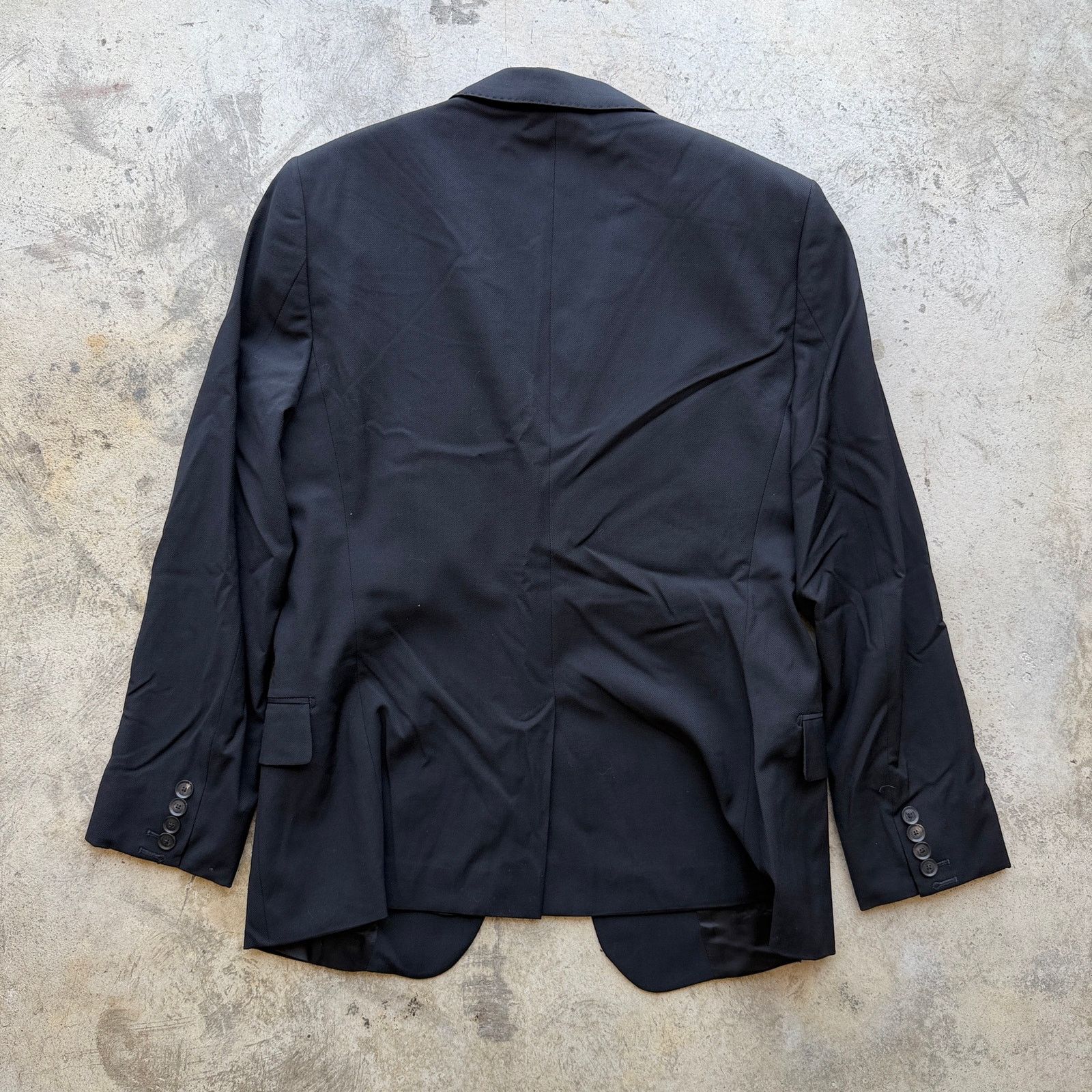 Gucci Gucci Uniform Blazer Black Tailored Sport Coat Jacket Size 36R - 5 Thumbnail