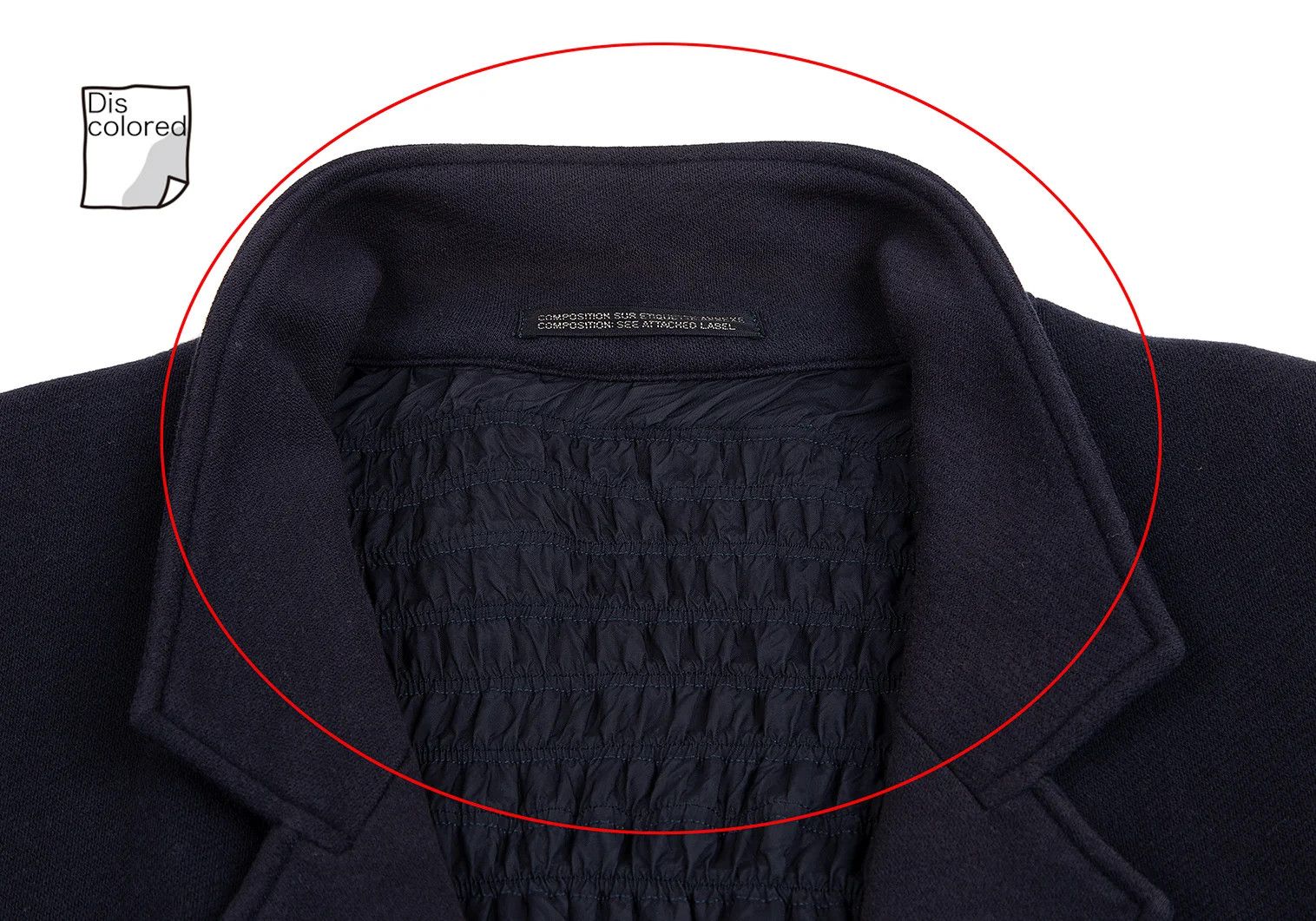Yohji Yamamoto Yohji Yamamoto Back Shearing Gathered Double Jacket Size US M / EU 48-50 / 2 - 6 Thumbnail