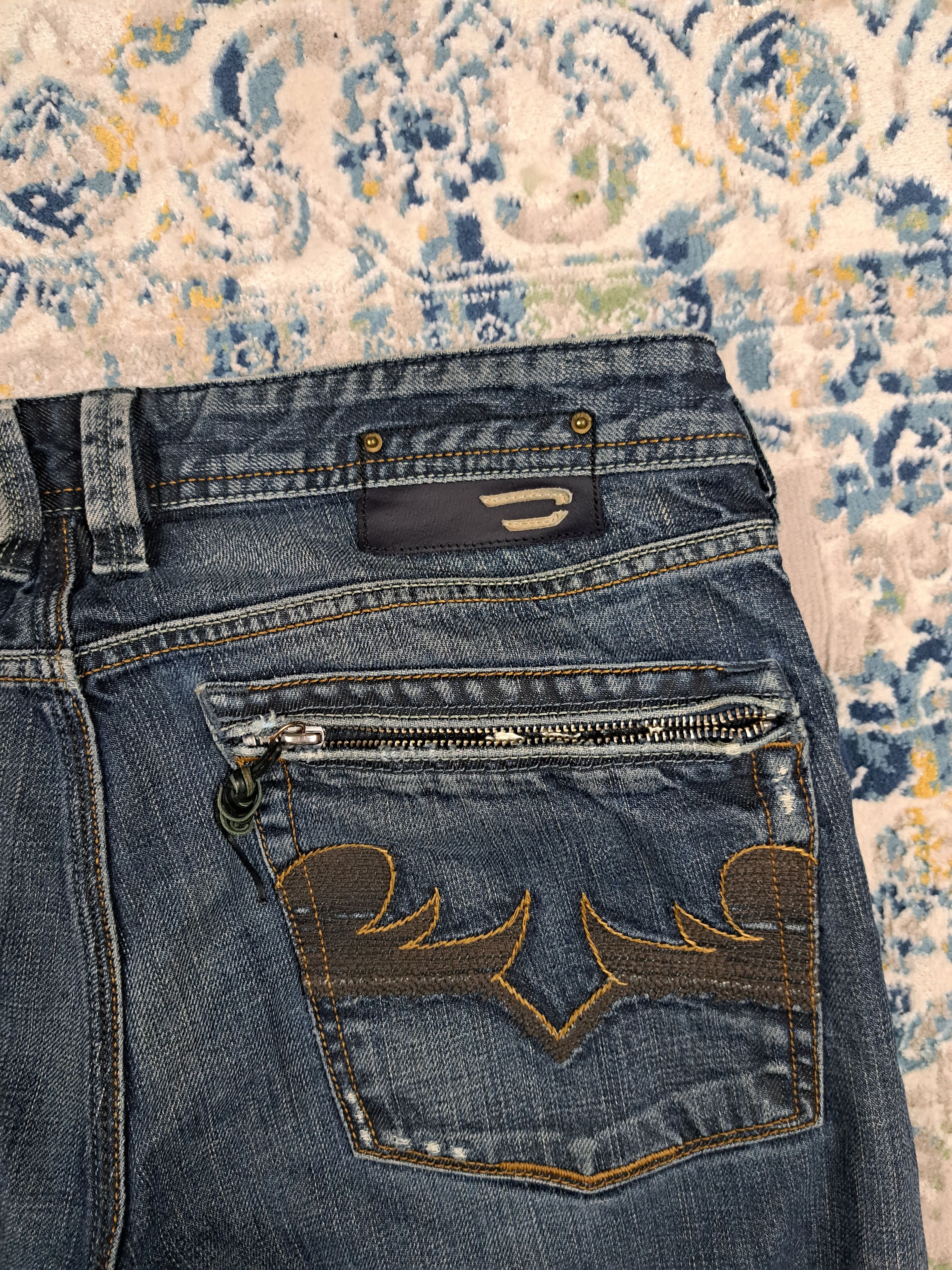 Diesel Diesel Straight Fit Jeans Archive Washed Denim Size US 31 - 4 Thumbnail