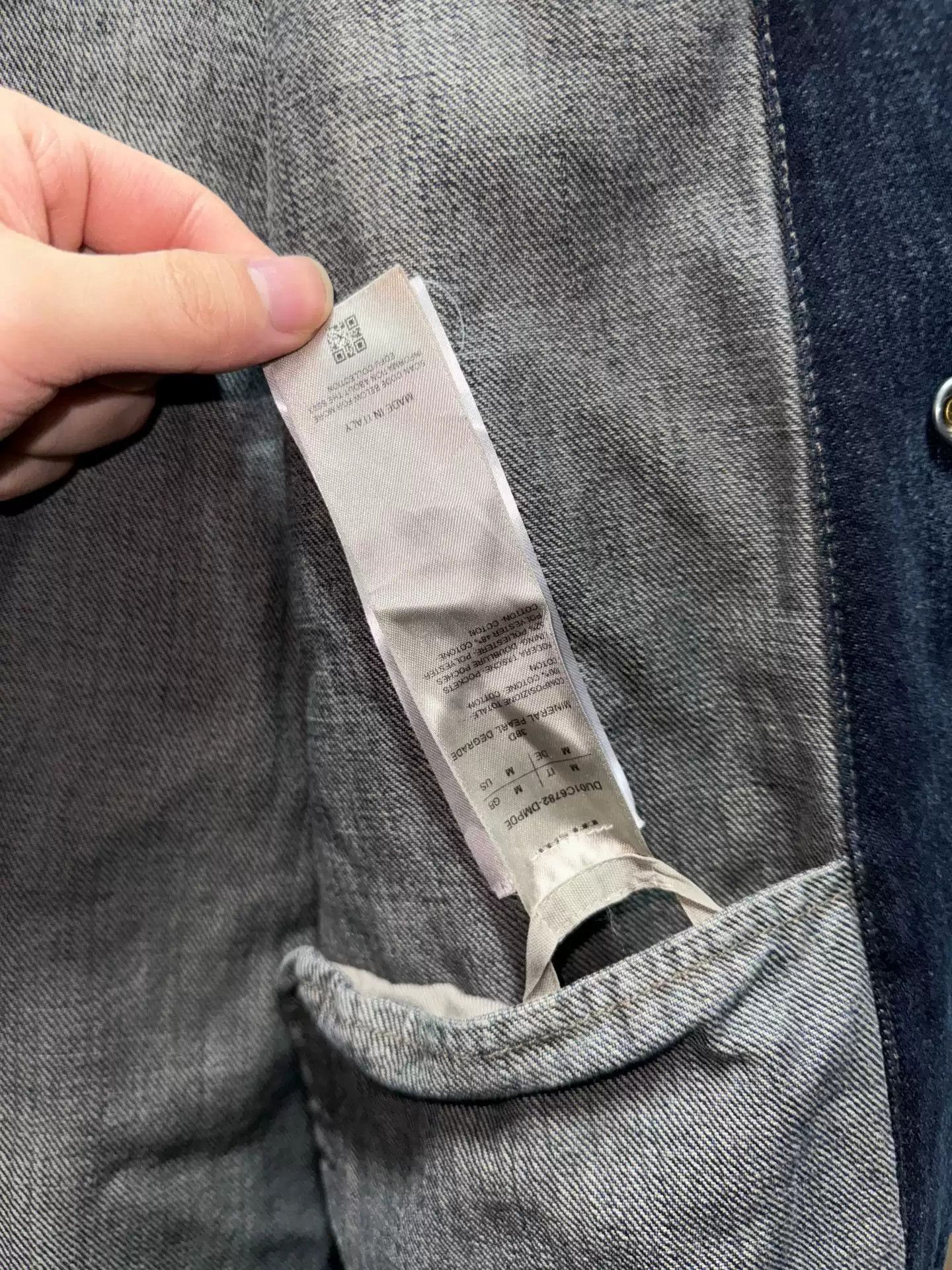 Rick Owens RICK OWENS Drkshdw RO gradient washing to make old denim ja Size US M / EU 48-50 / 2 - 3 Thumbnail
