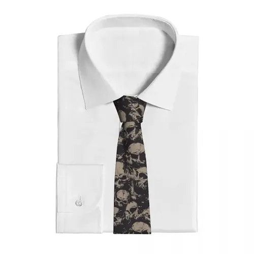 VIBE Skull tie Size ONE SIZE - 2 Thumbnail