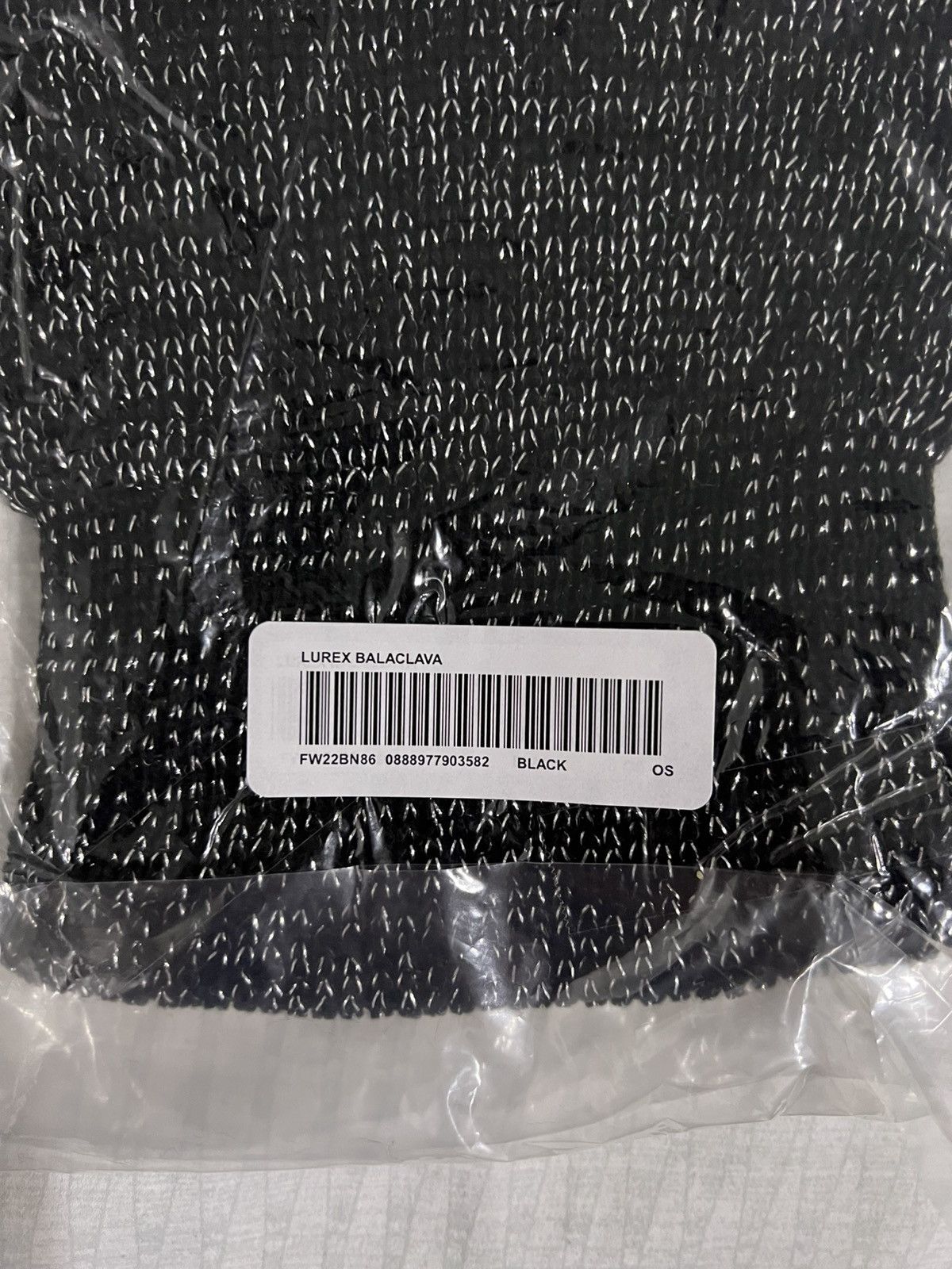 Supreme Supreme Lurex Balaclava Size ONE SIZE - 3 Thumbnail