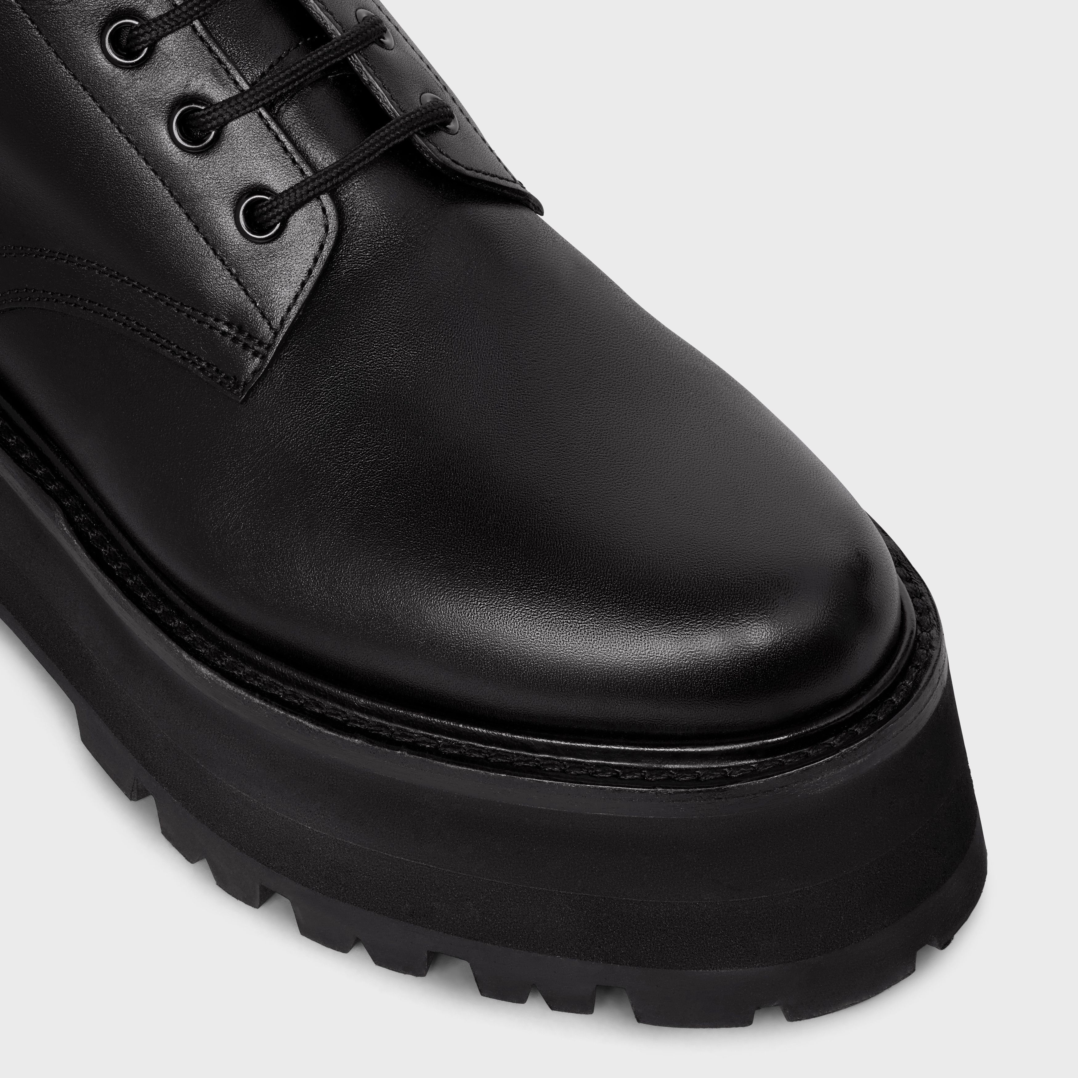 Celine o1bcso1str0824 Bulky Maxx Lace-up Boots in Black Size US 6 / EU 39 - 4 Thumbnail