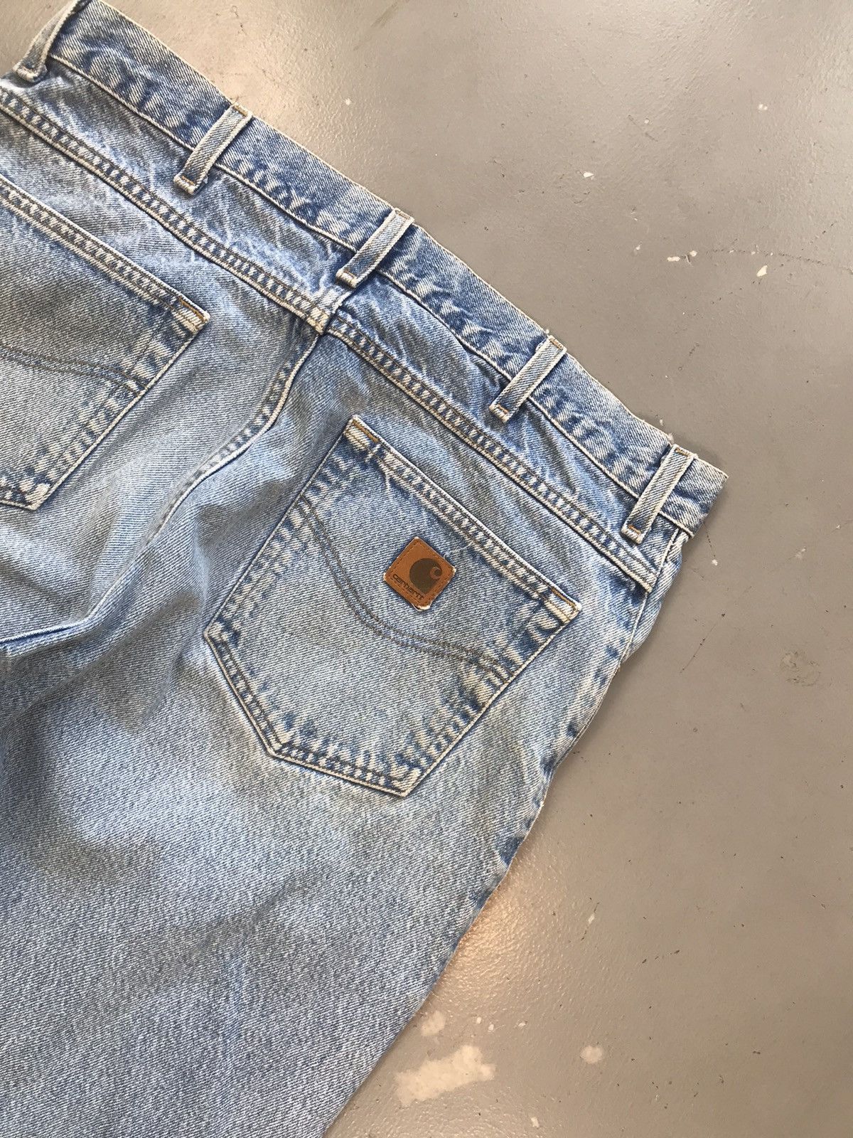 Carhartt × Vintage Vintage Carhartt B17 DST carpenter denim Size US 38 / EU 54 - 12 Thumbnail