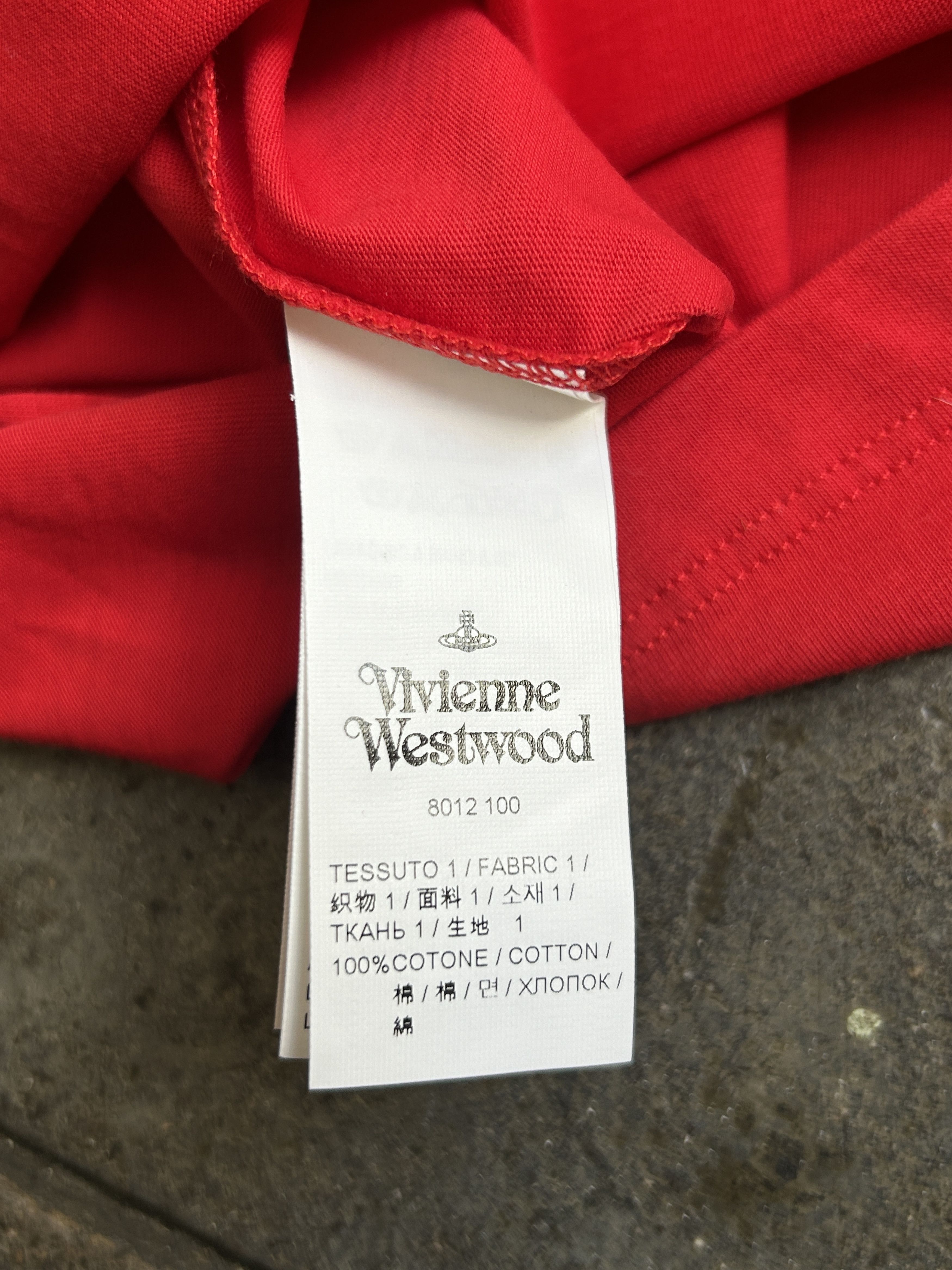 Vivienne Westwood LIMITED EDITION Hollywood Sign Vivienne Glitter Milky Shirt Size US S / EU 44-46 / 1 - 10 Thumbnail