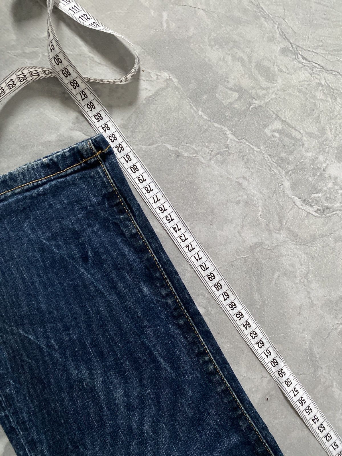 Japanese Brand Archive Washed Darkwear Slim Denim / Japan Vibe Size US 33 - 11 Thumbnail
