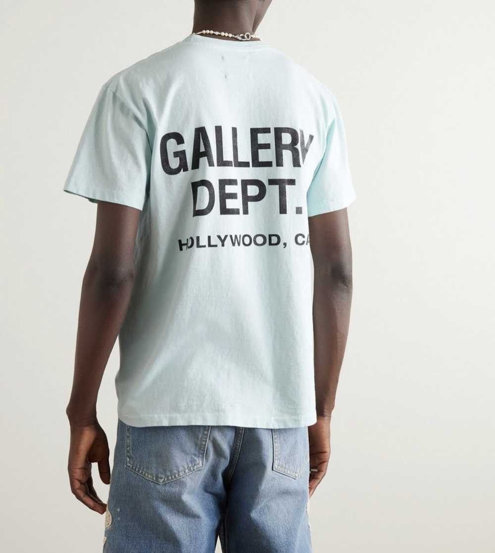 Gallery Dept. o1mle0226 Souvenir T-Shirt in Baby Blue Size US XL / EU 56 / 4 - 10 Thumbnail