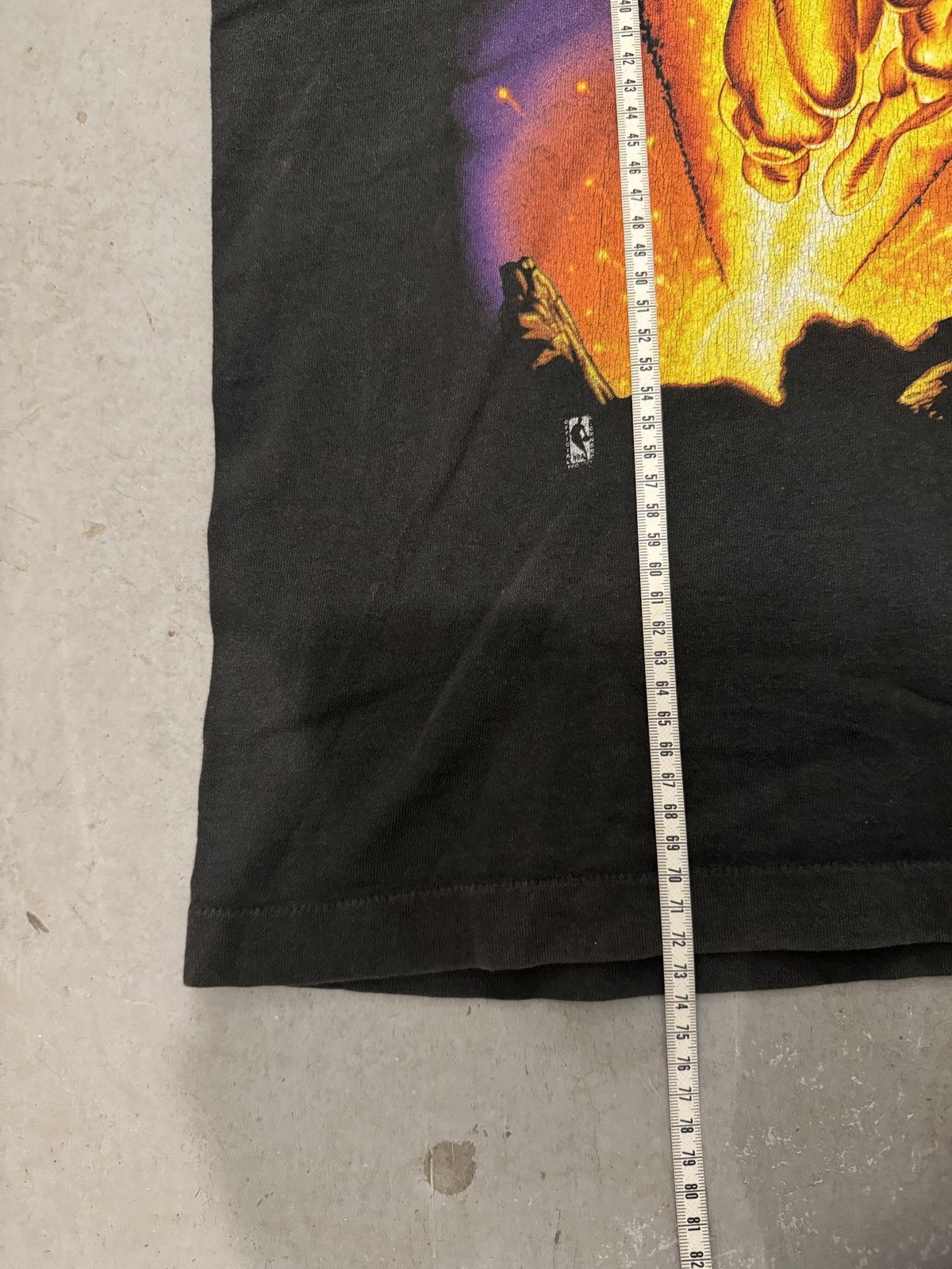 NBA × Vintage *RARE* VINTAGE PHEONIX SUNS SALEM TORCH SUPER HERO TEE Size US XL / EU 56 / 4 - 10 Thumbnail