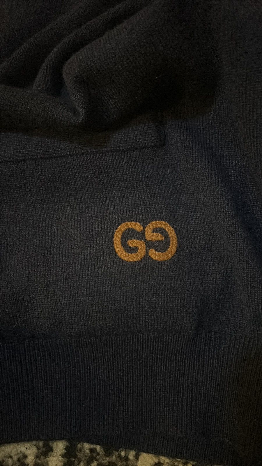 Gucci Gucci 100% Fine Cashmere Cardigan Blue size XL Size US XL / EU 56 / 4 - 5 Thumbnail