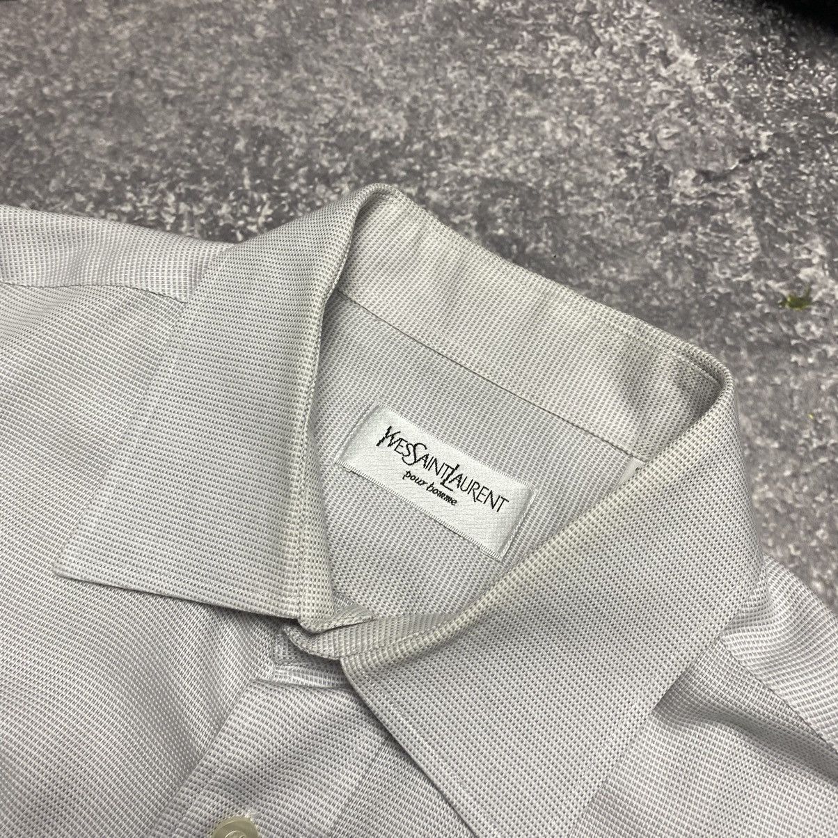 Yves Saint Laurent Luxury Yves Saint Lauren Small Logo Basic designer shirt Size US M / EU 48-50 / 2 - 4 Thumbnail