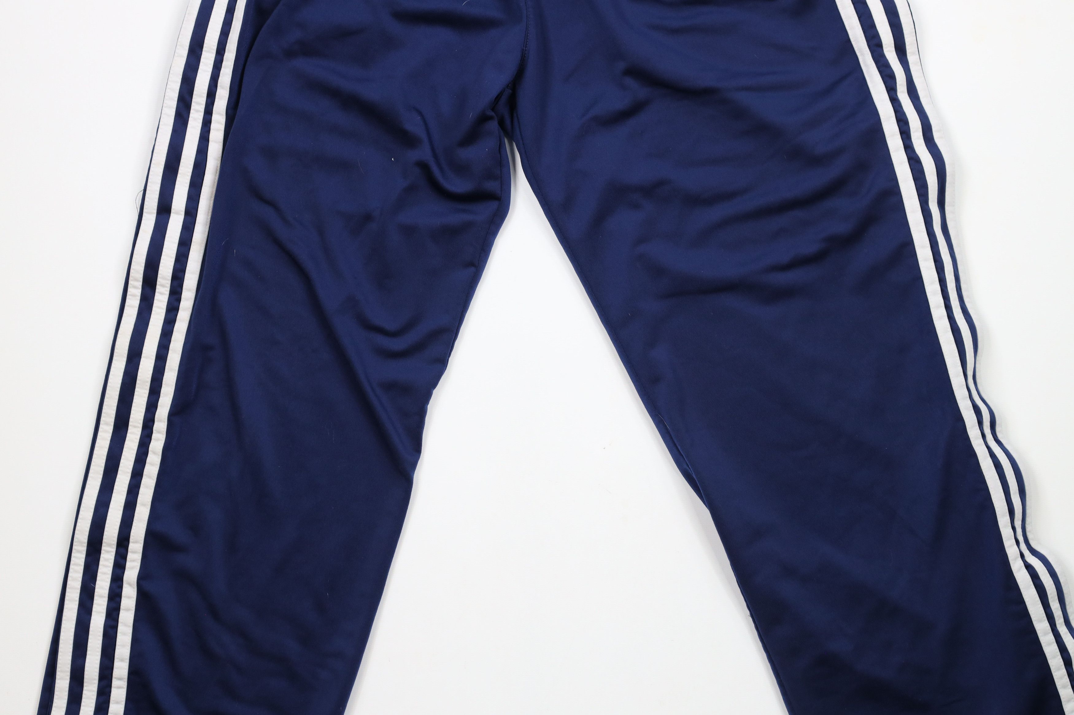 Adidas × Vintage Vintage 90s Adidas Spell Out Striped Tearaway Sweatpants Size US 32 / EU 48 - 3 Thumbnail