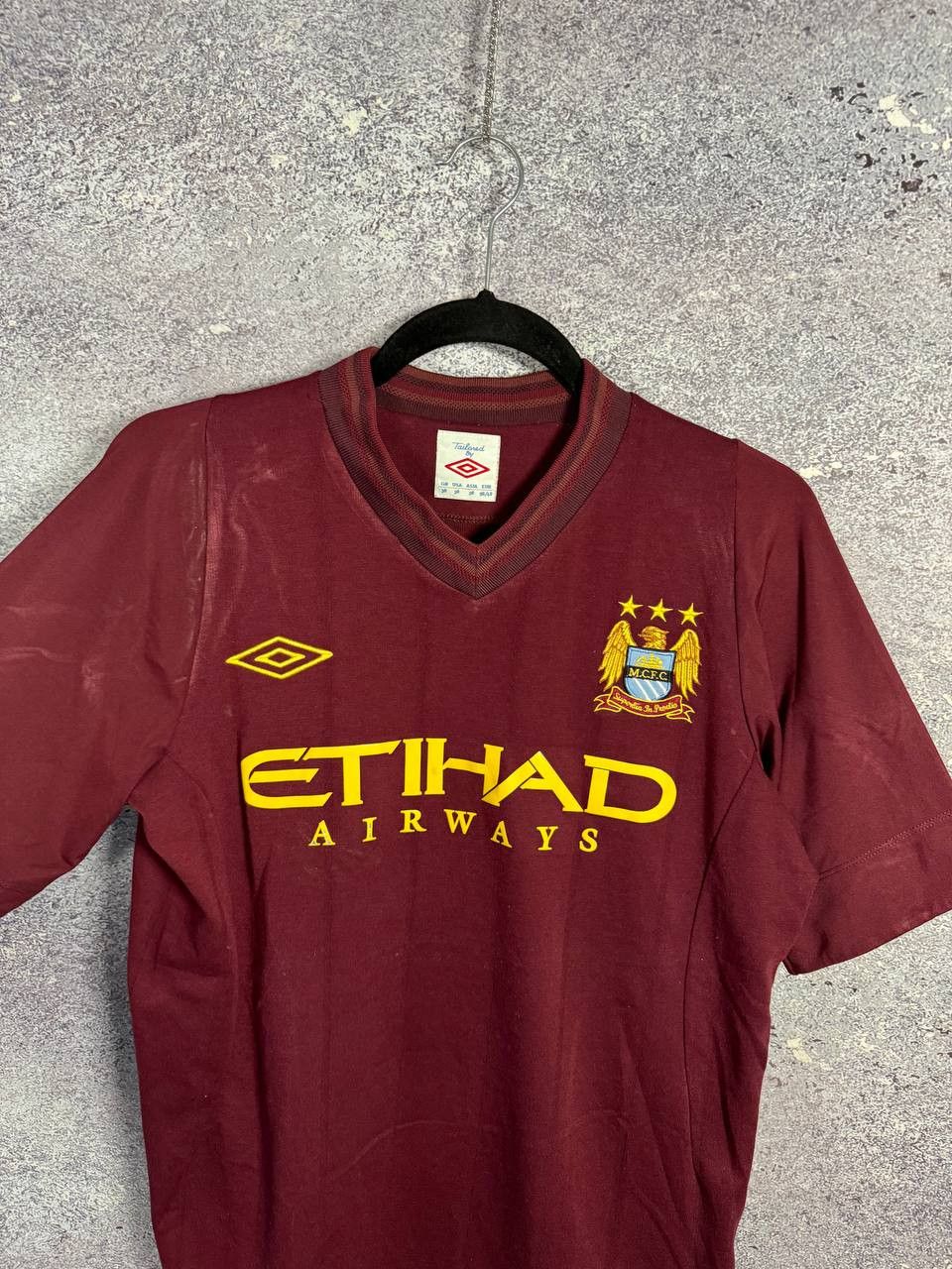 Vintage Vintage Manchester City 2012/13 Umbro Soccer Jersey Size US S / EU 44-46 / 1 - 9 Thumbnail