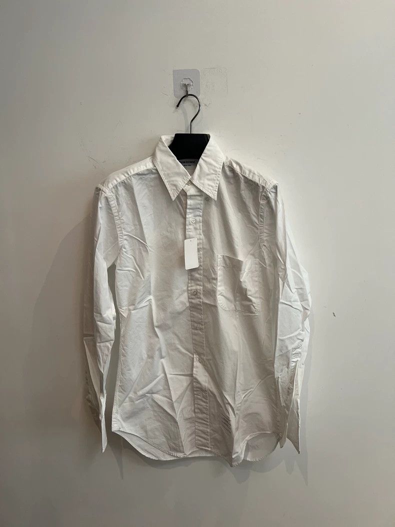 Thom Browne Basic prefecture silk shirt