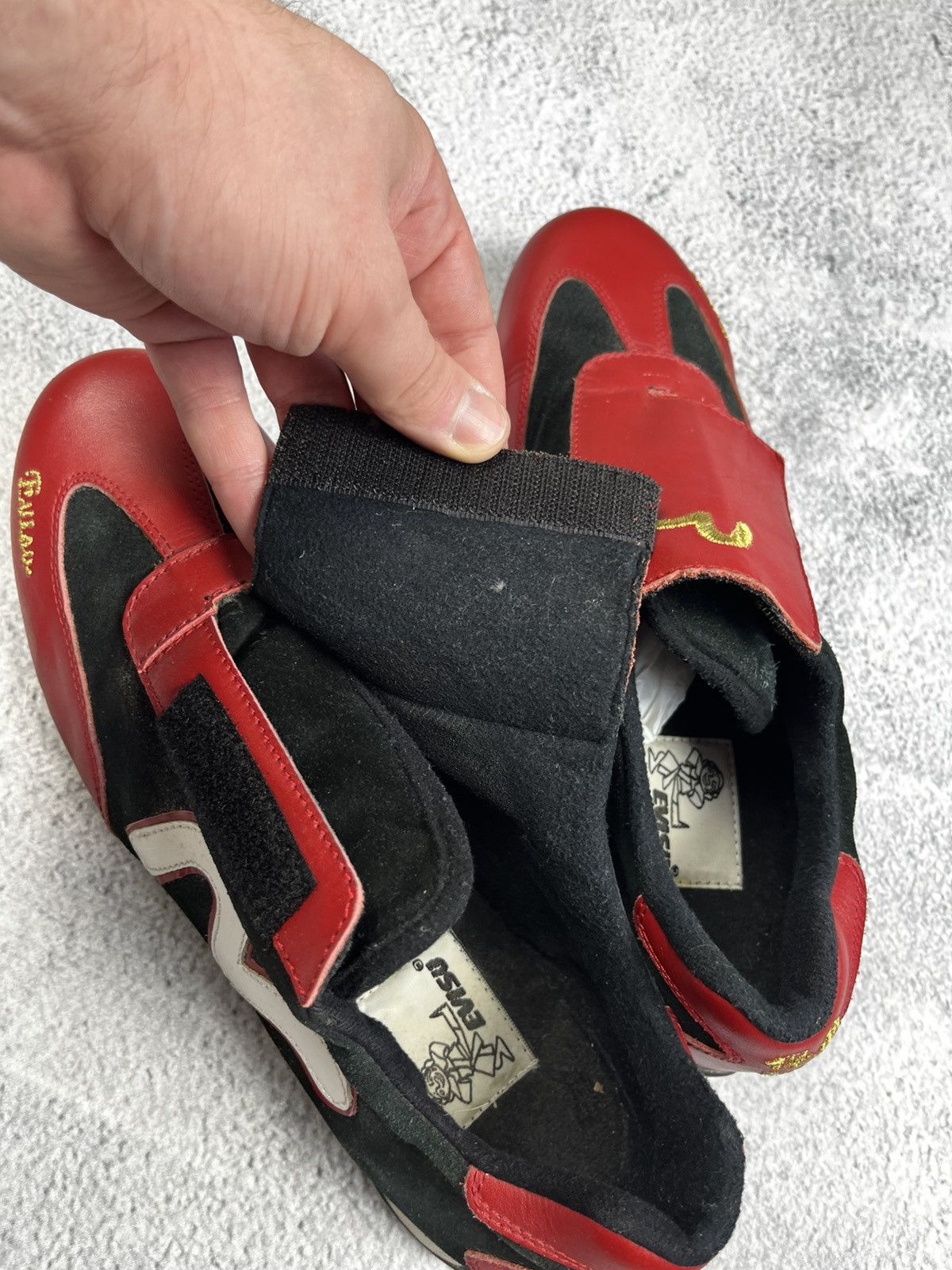 Evisu Vintage Michaelangelo Gull Evisu Leather Sneakers Size US 11 / EU 44 - 10 Thumbnail