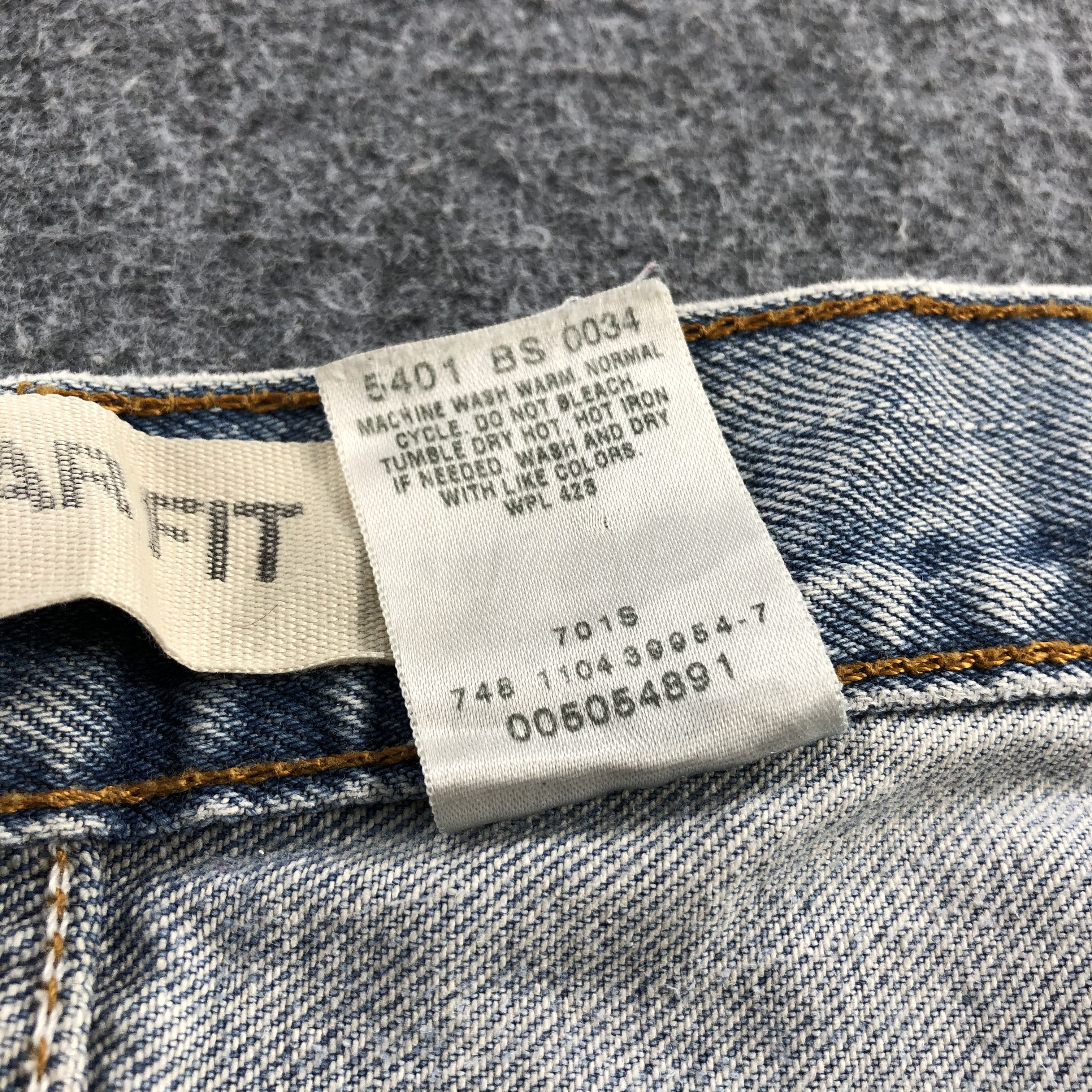 Levi's Vintage Levis 505 Jeans Regular Fit Denim KJ512 Size US 33 - 11 Thumbnail