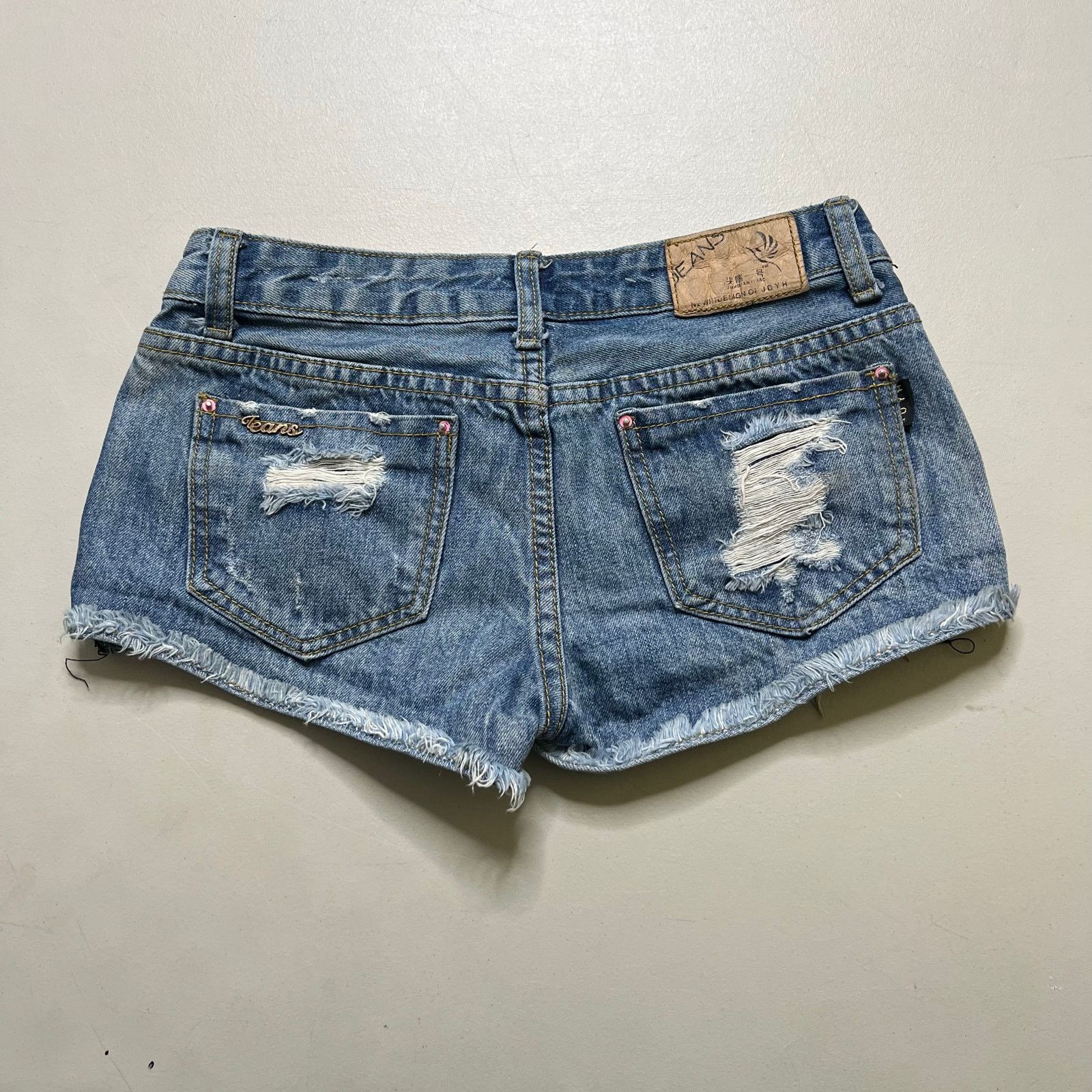 Other JDYH Women’s Distressed Denim Cutoff Shorts Size Small 27 Size 27" / US 4 / IT 40 - 7 Thumbnail