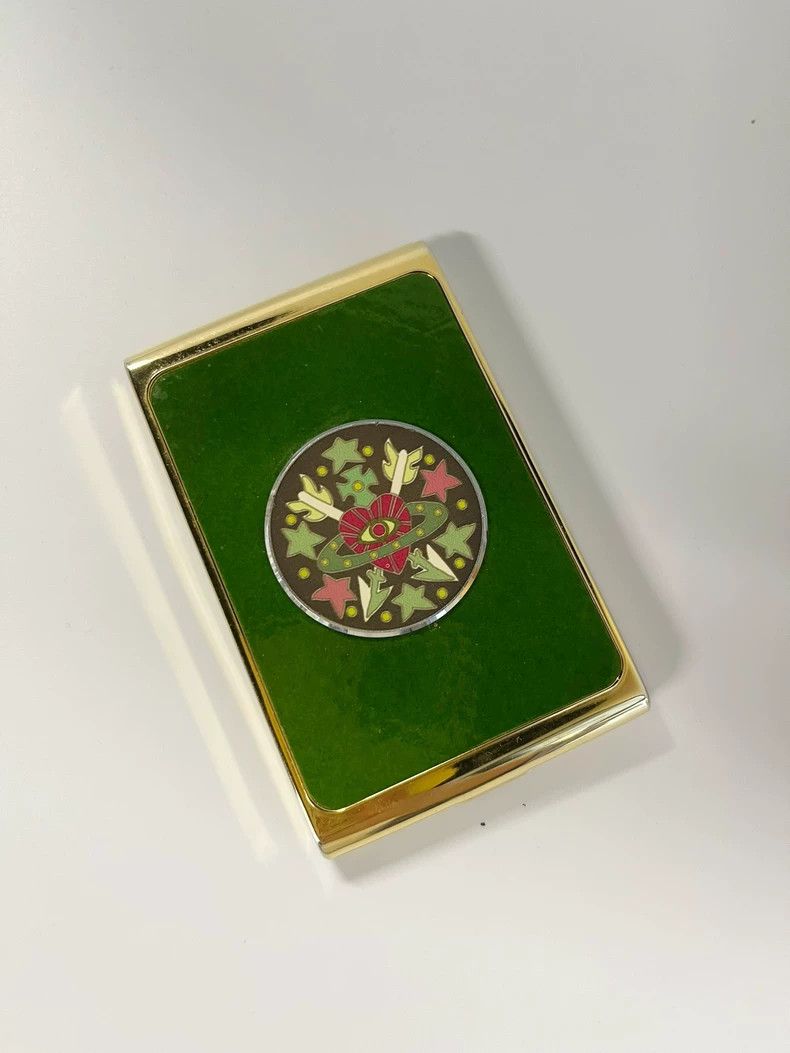 Vivienne Westwood Vivienne Westwood Love Saturn Green Card Box Size ONE SIZE - 1 Thumbnail