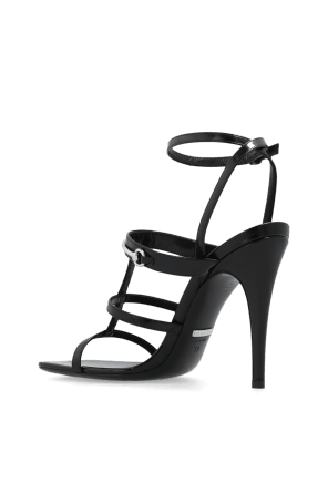 o1s1wg110125 Heel Sandals in Black
